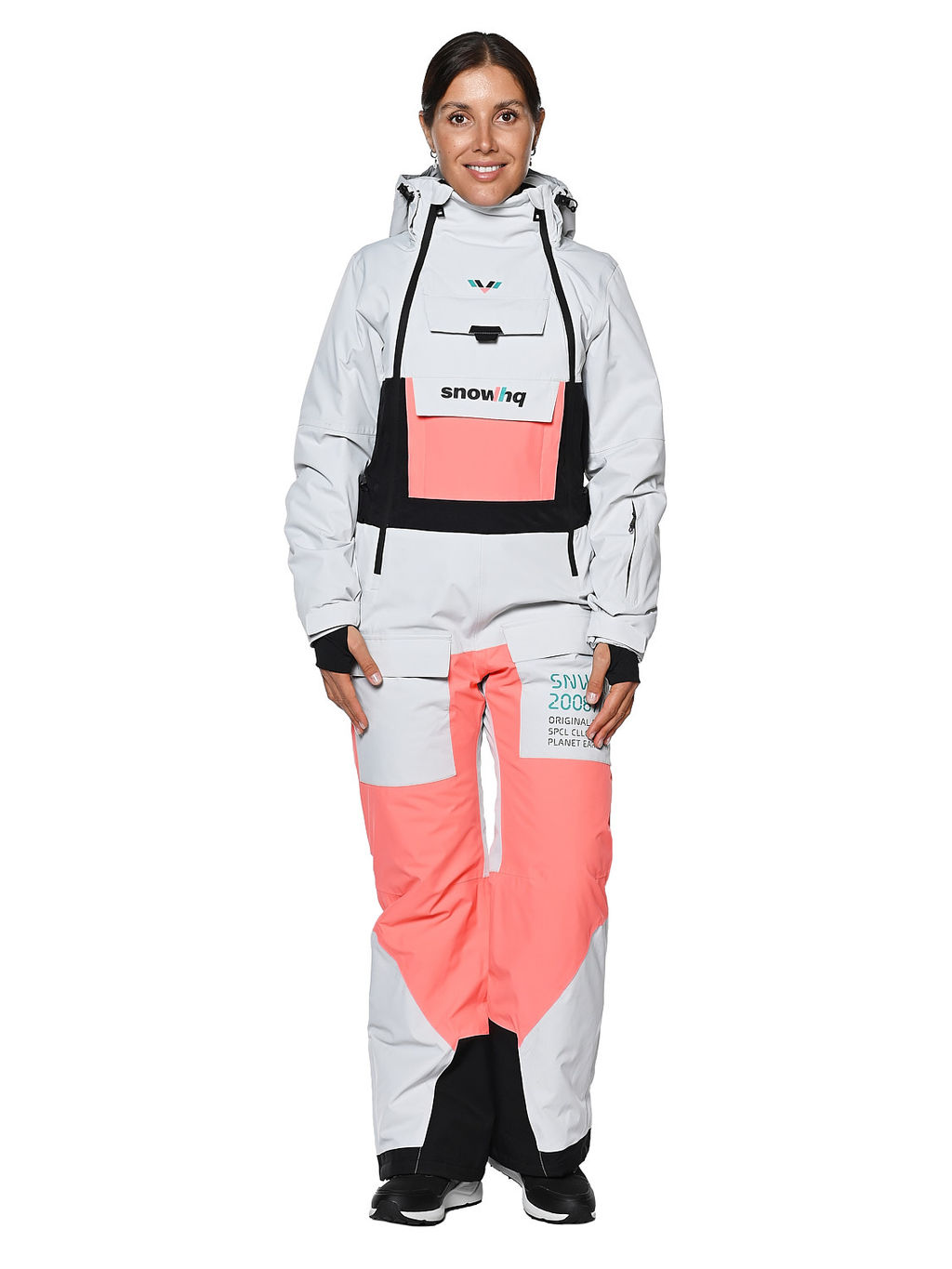 Комбинезон B-9050 Персиковый