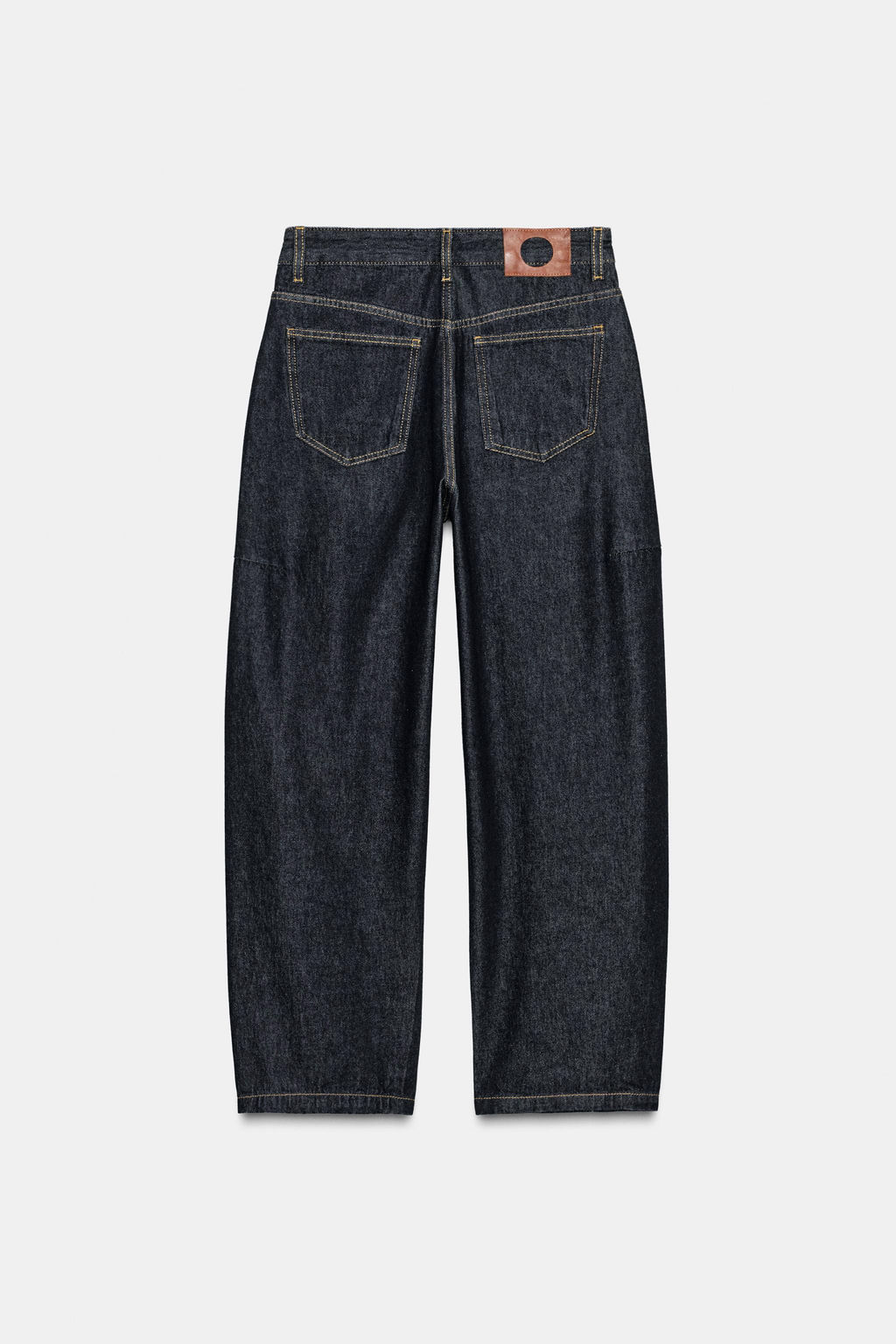 JEANS ZW COLLECTION ANKLE BALLOON TIRO MEDIO / Azul - Zara фото 7