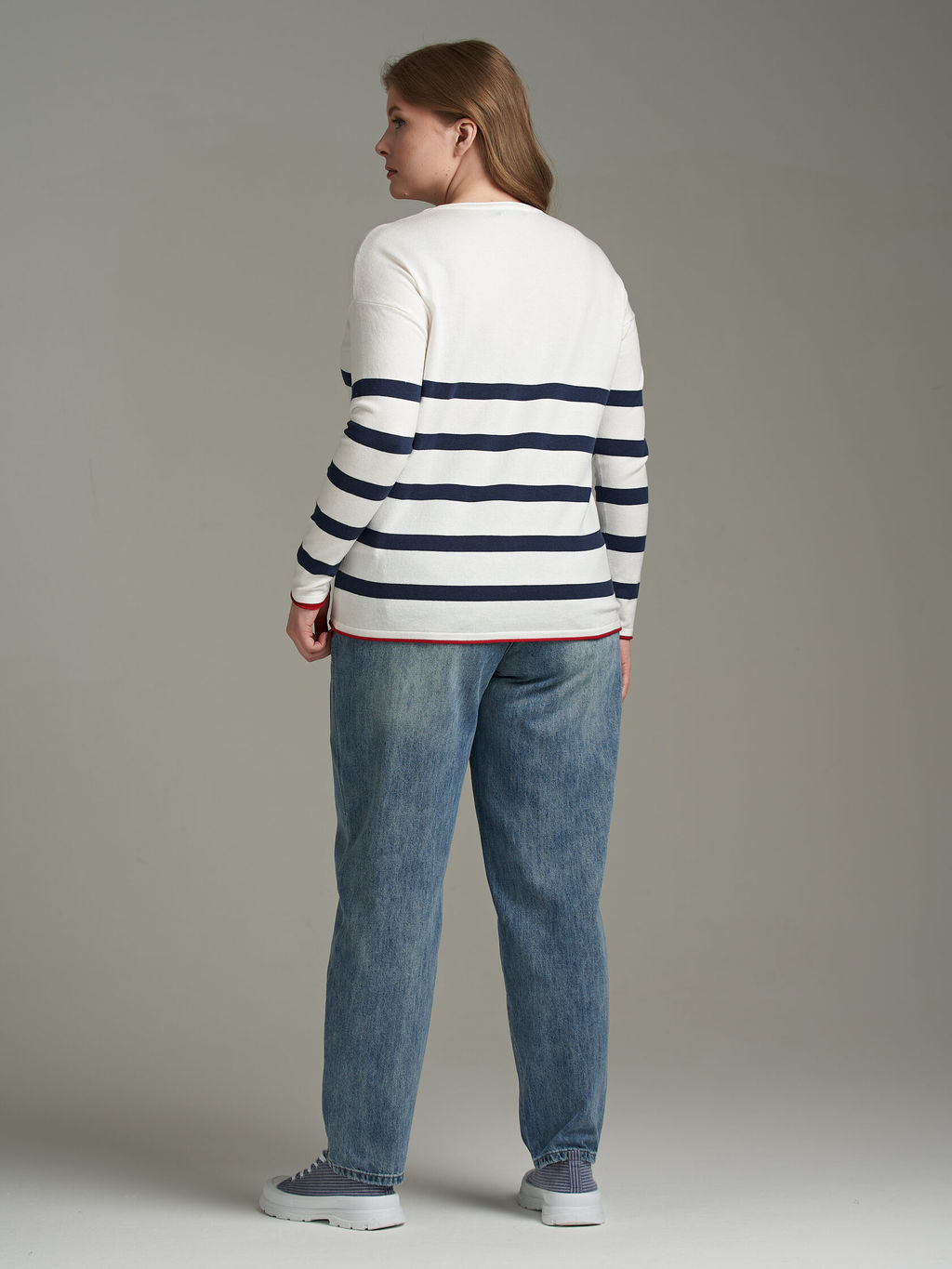 ДЖЕМПЕР OVERSIZE ИЗ НАТУРАЛЬНОЙ ПРЯЖИ