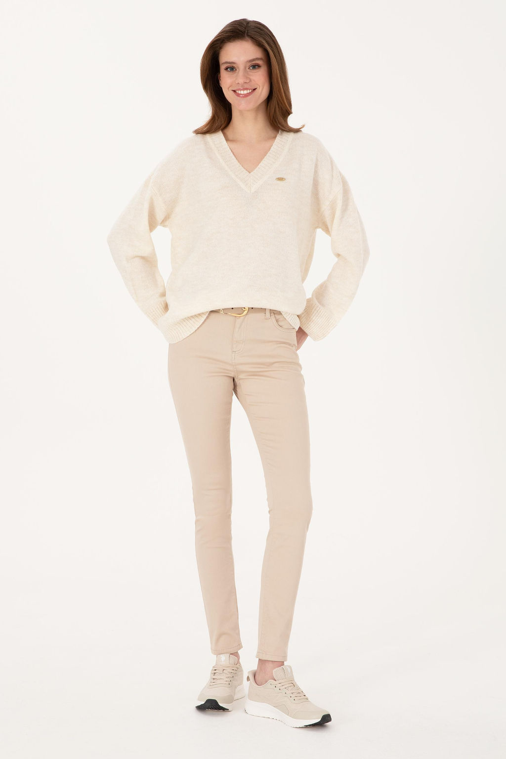 Kad_n Krem Kazak - U.s. polo assn фото 4