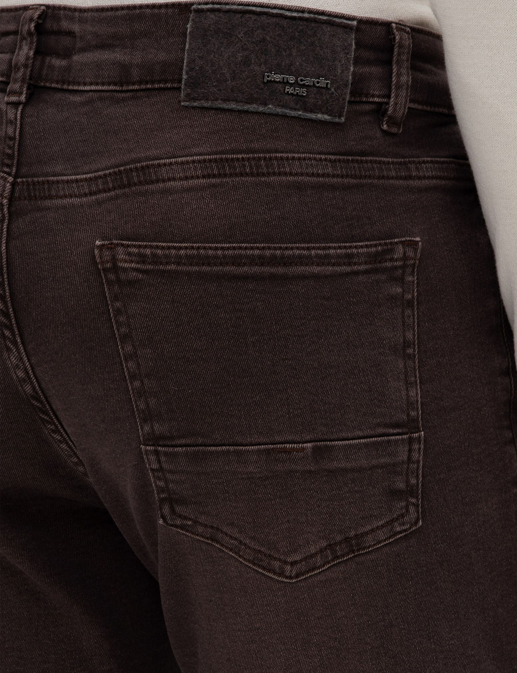 Kahverengi Slim Fit Jean Pantolon