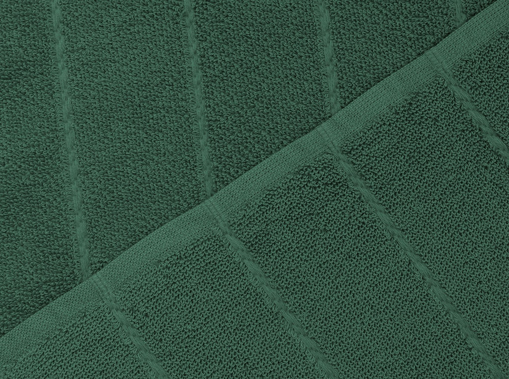 Полотенце махровое 6с102.411ж1 Каприз (1-темно-зеленый) 67х150см
