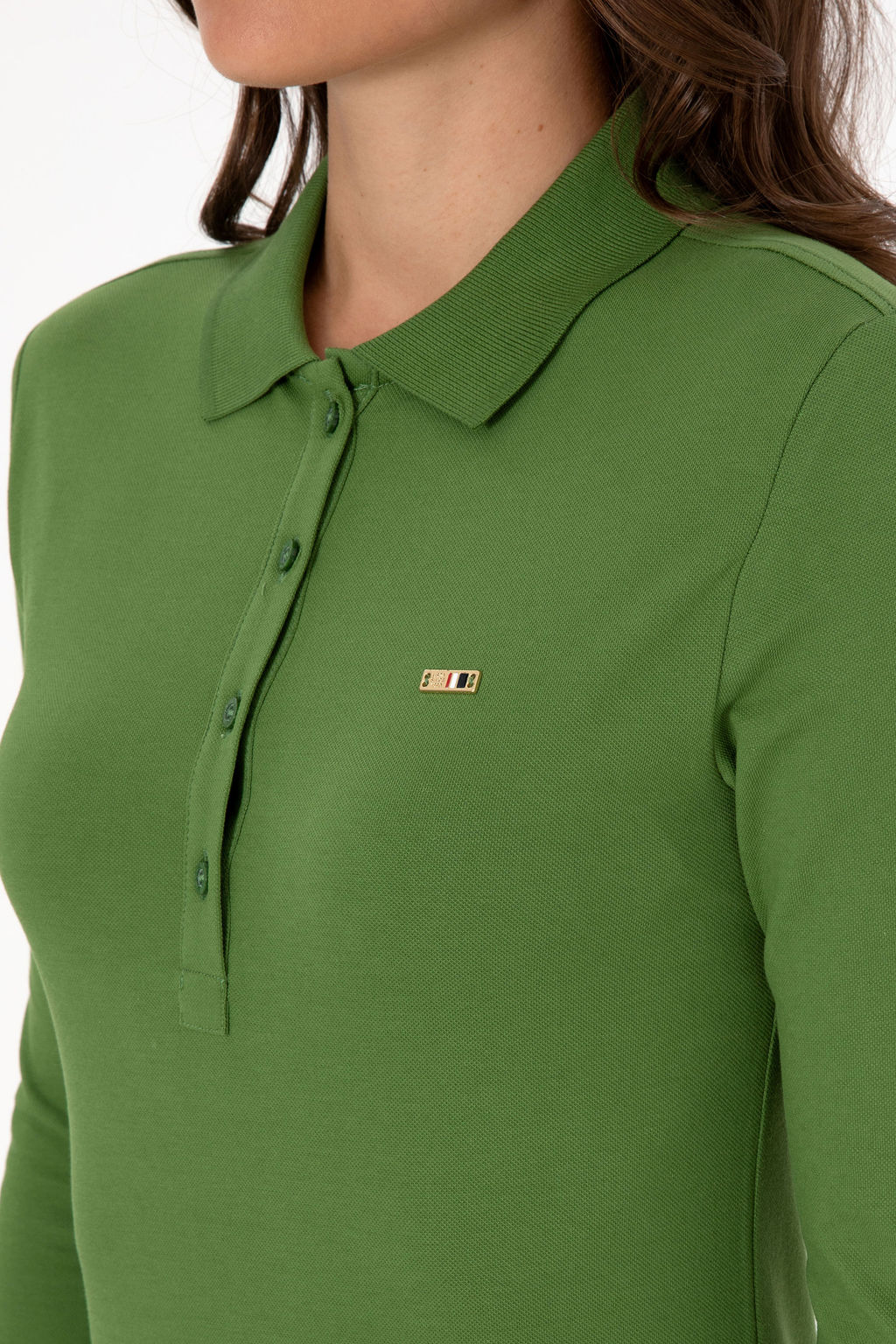 Kad_n Ye_il Basic Polo Yaka Sweatsh_rt Sepette S_rpriz _ndirim - U.s. polo assn фото 14