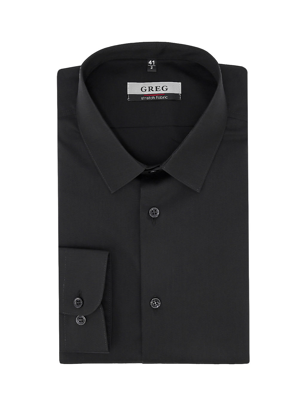 Сорочка мужская длинный рукав GREG 340/238/NB/SZR STRETCH  фото 3