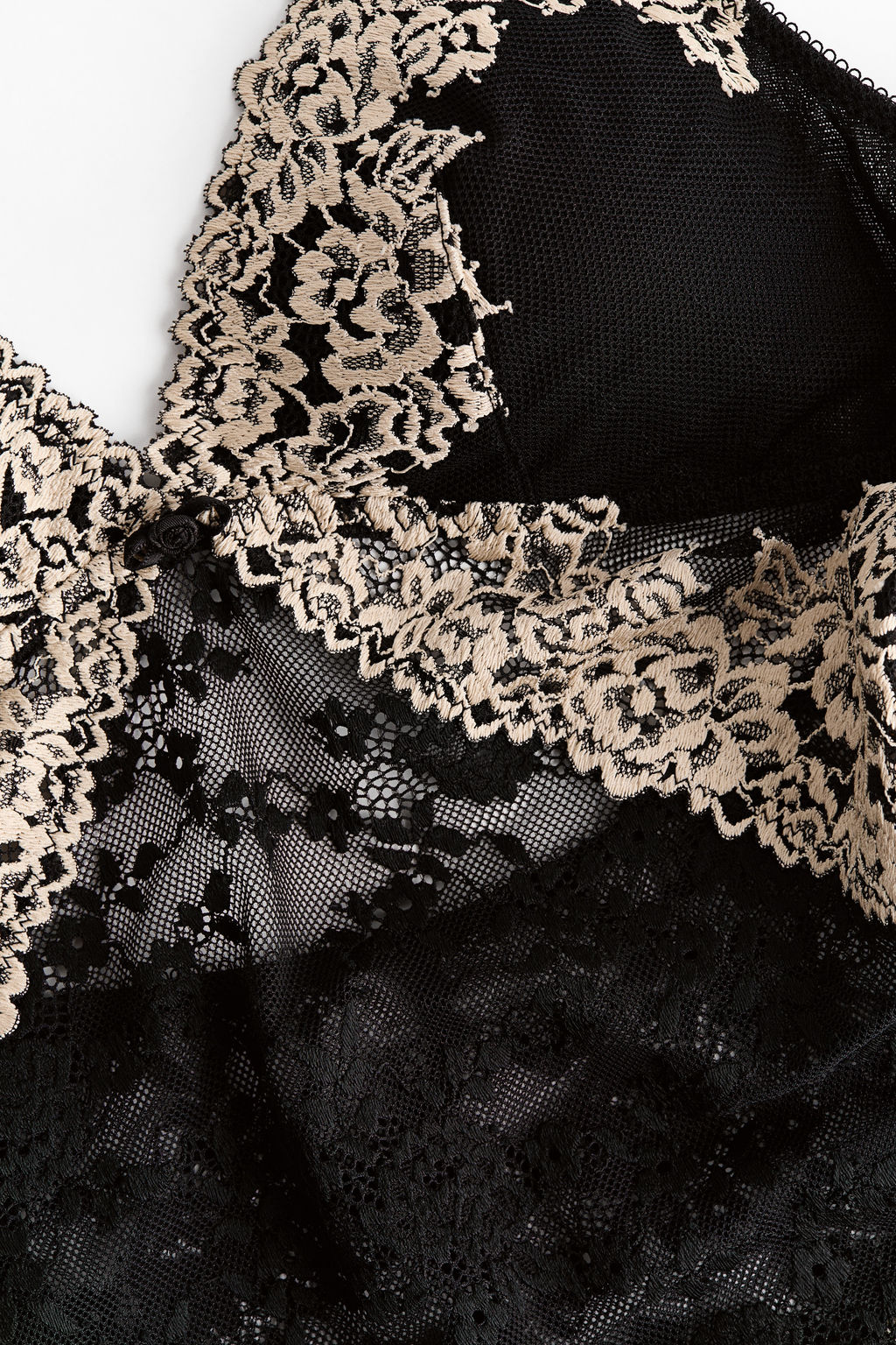 Body de encaje con copas acolchadas - H&m фото 3