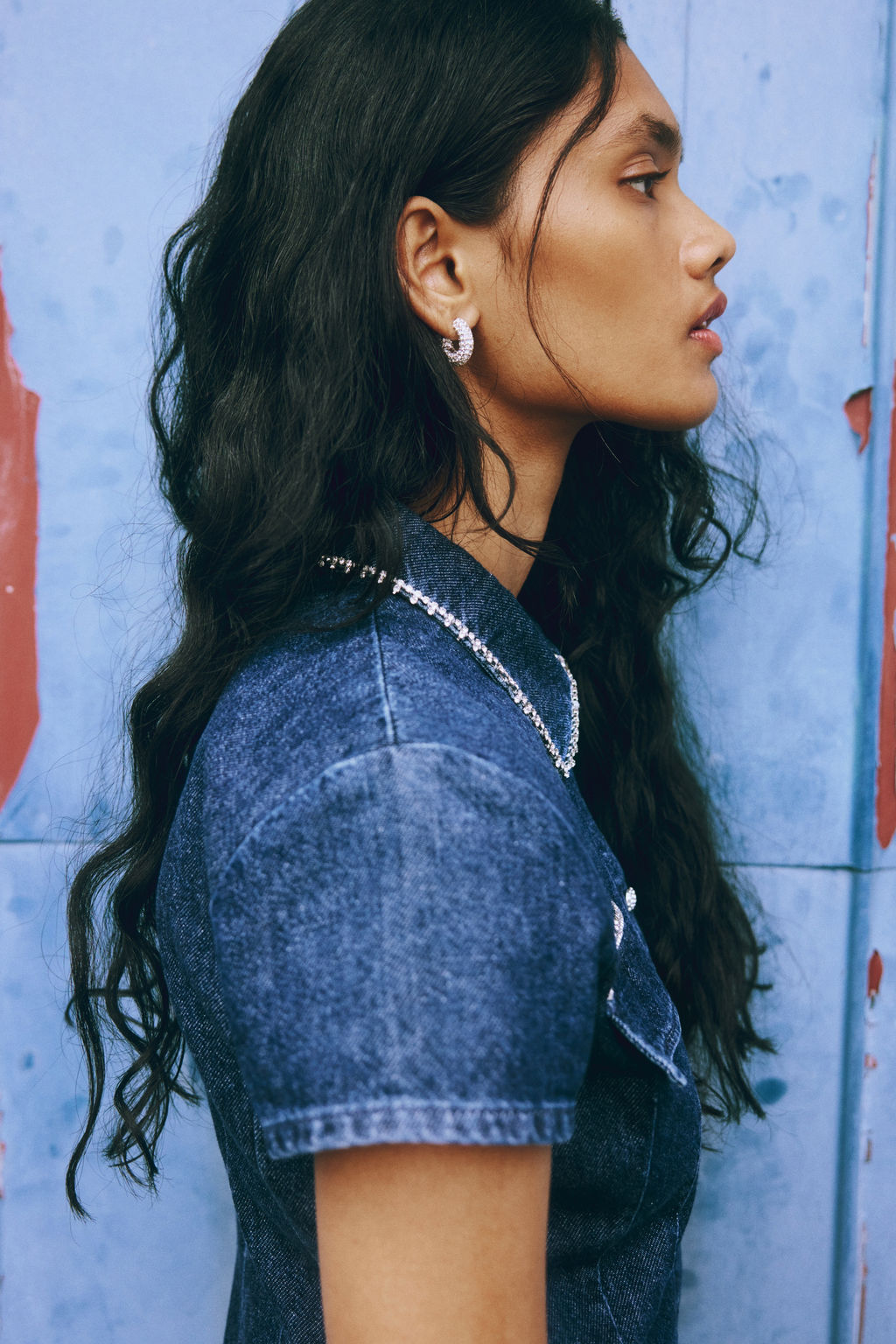 Vestido denim con detalles decorativos - H&m фото 6