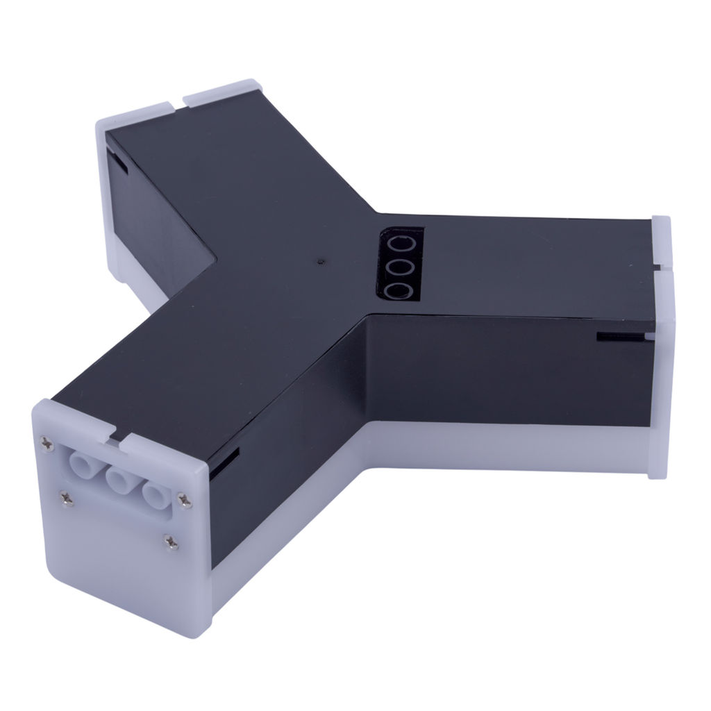 ULO-N11Y-10W/4000K IP40 BLACK Светильник светодиодный Y-образный. Белый свет (4000K). 1000Лм. Алюминий. Цвет черный. TM Uniel