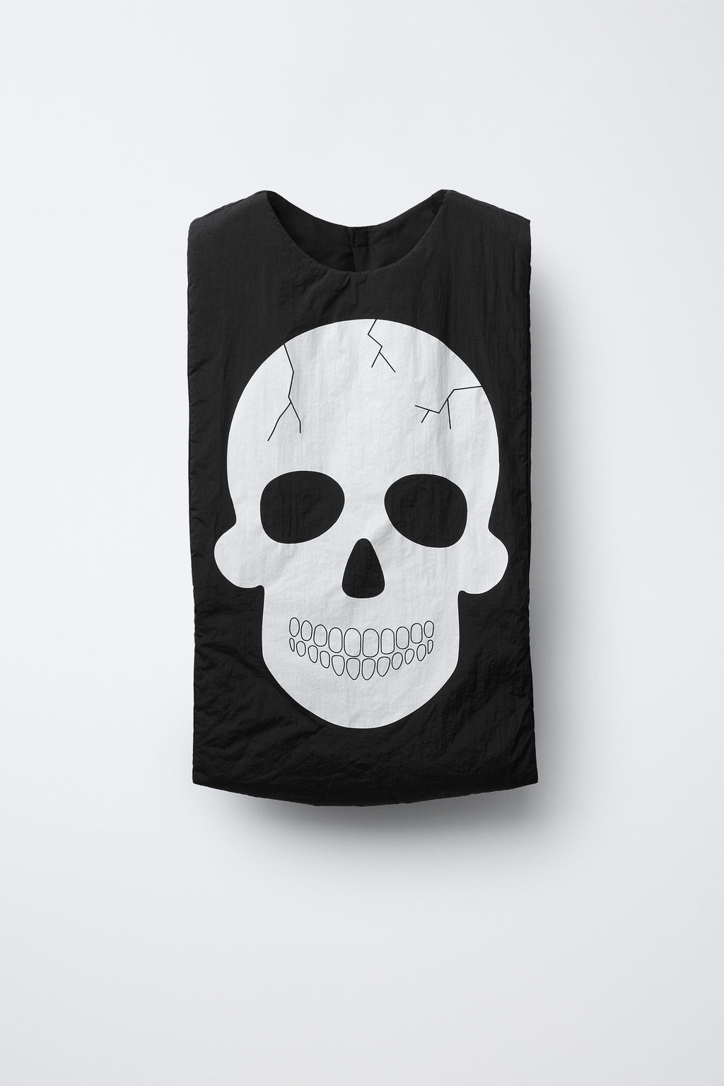 GLOW-IN-THE-DARK SKULL WAISTCOAT COSTUME