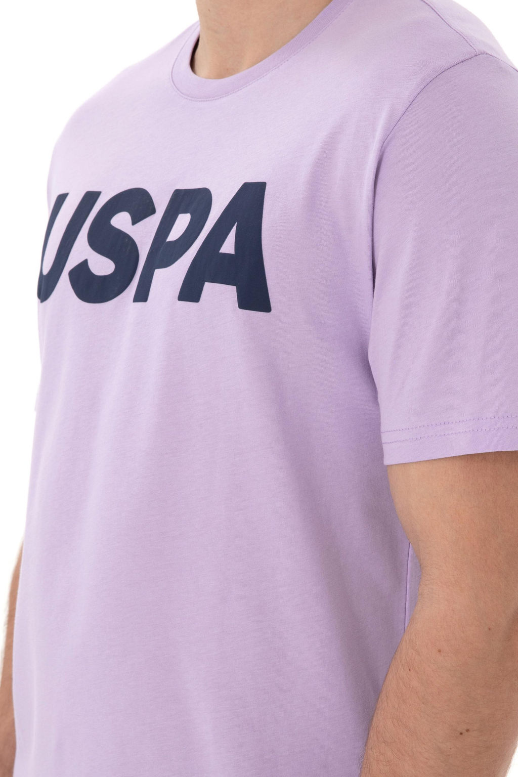 Erkek Regular Fit Bisiklet Yaka Lila Basic Ti__rt Sepette S_rpriz _ndirim - U.s. polo assn фото 7