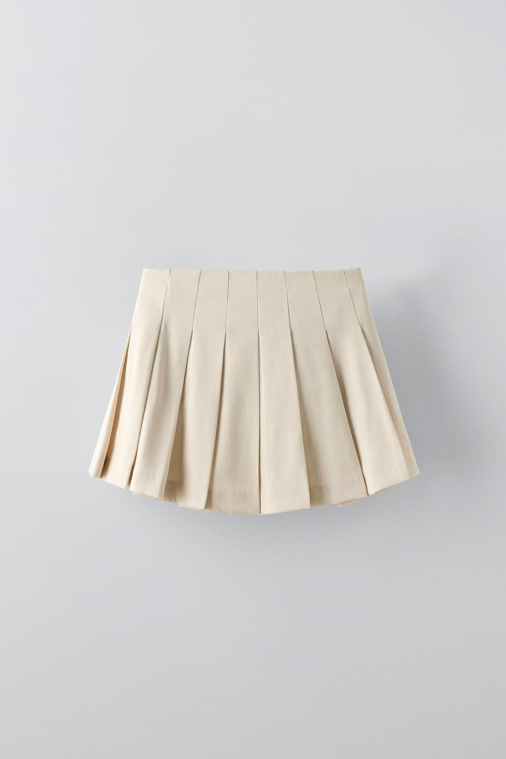 FLOWING BOX PLEAT SKIRT - Zara фото 5