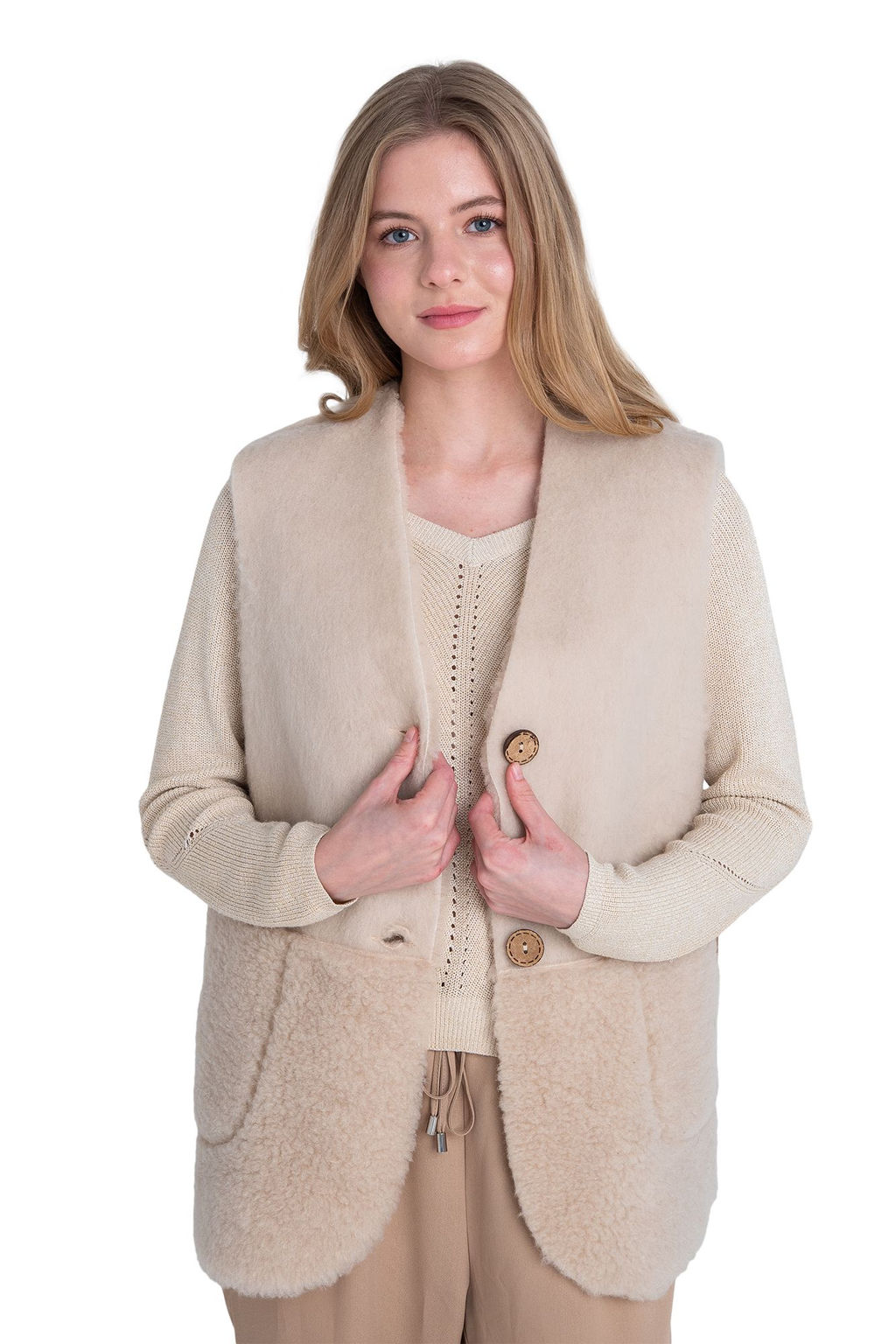 Жилет женский Комфорт - Woollamb фото 3
