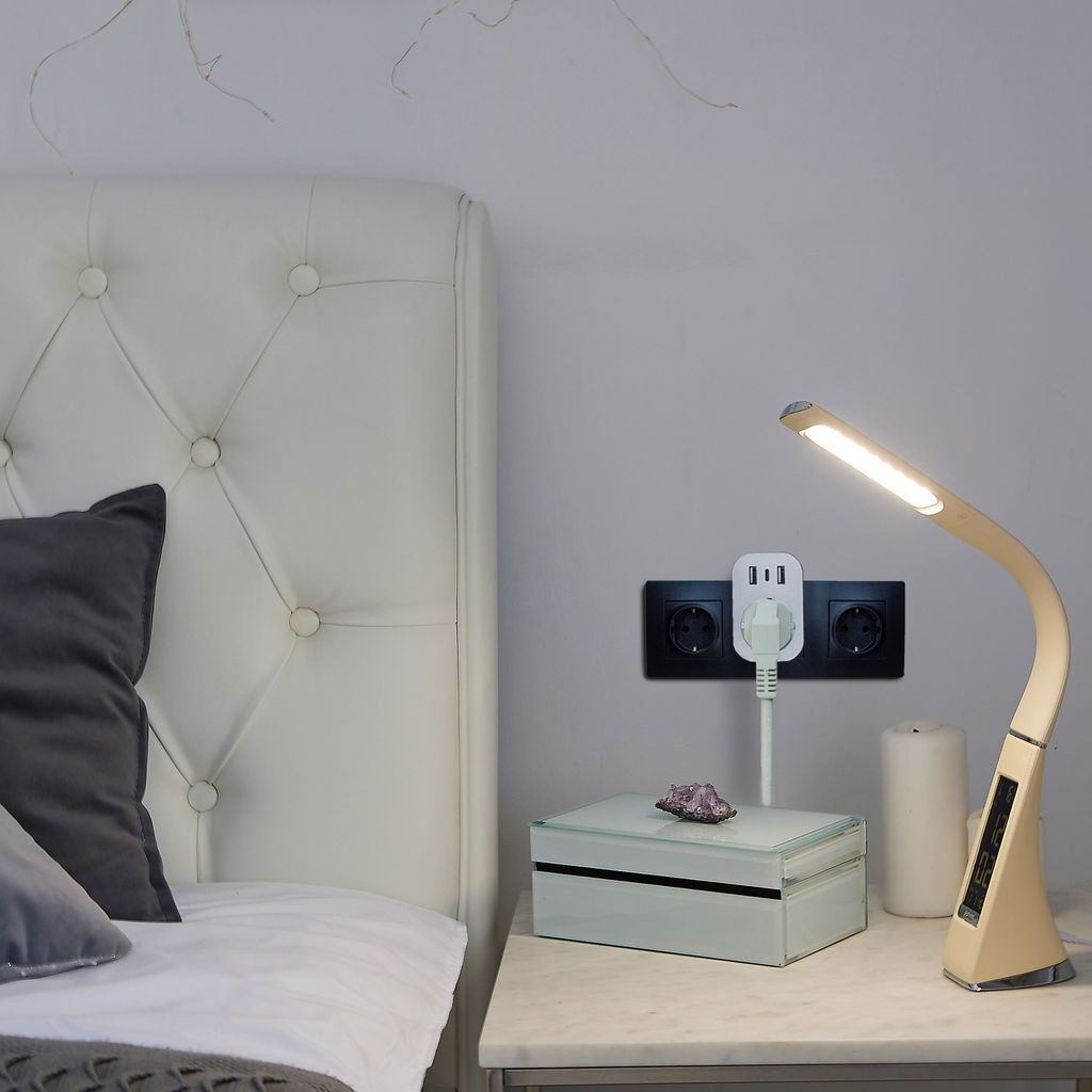 USH-A103 1G/UC/WF WHITE Умная розетка Wi-Fi. 2USB+Type-C (5В, 2,4A). 16A. До 3680Вт. Голосовое управление+приложение UnielSmart. TM Uniel - Volpe фото 10