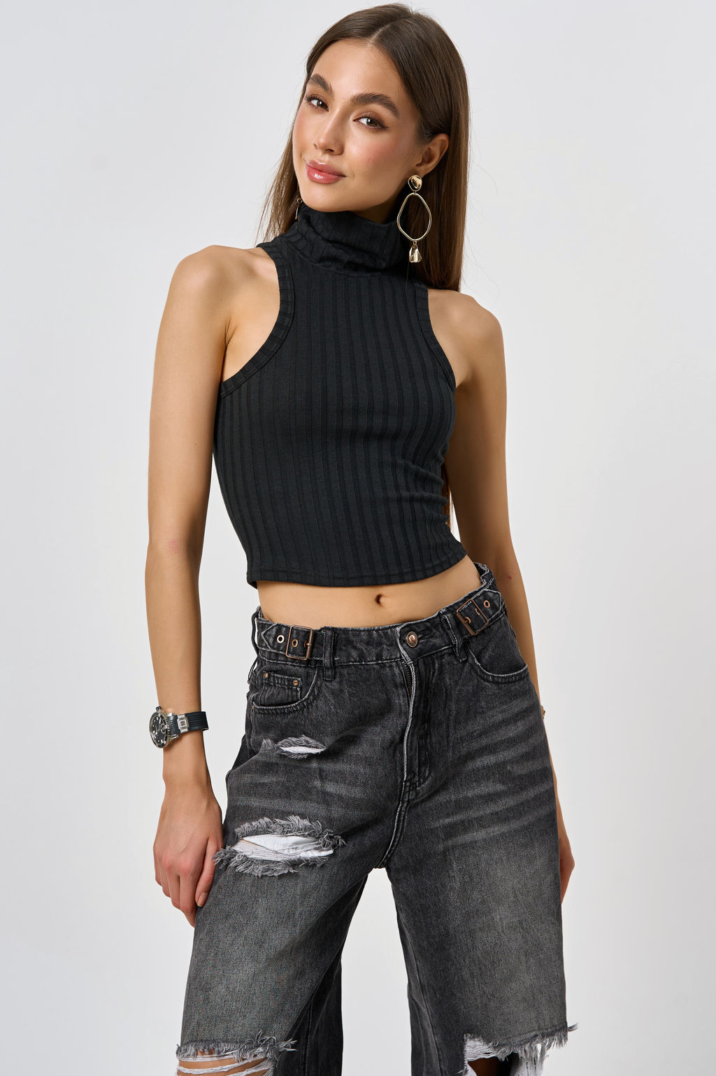 Топ 5150-01 черный