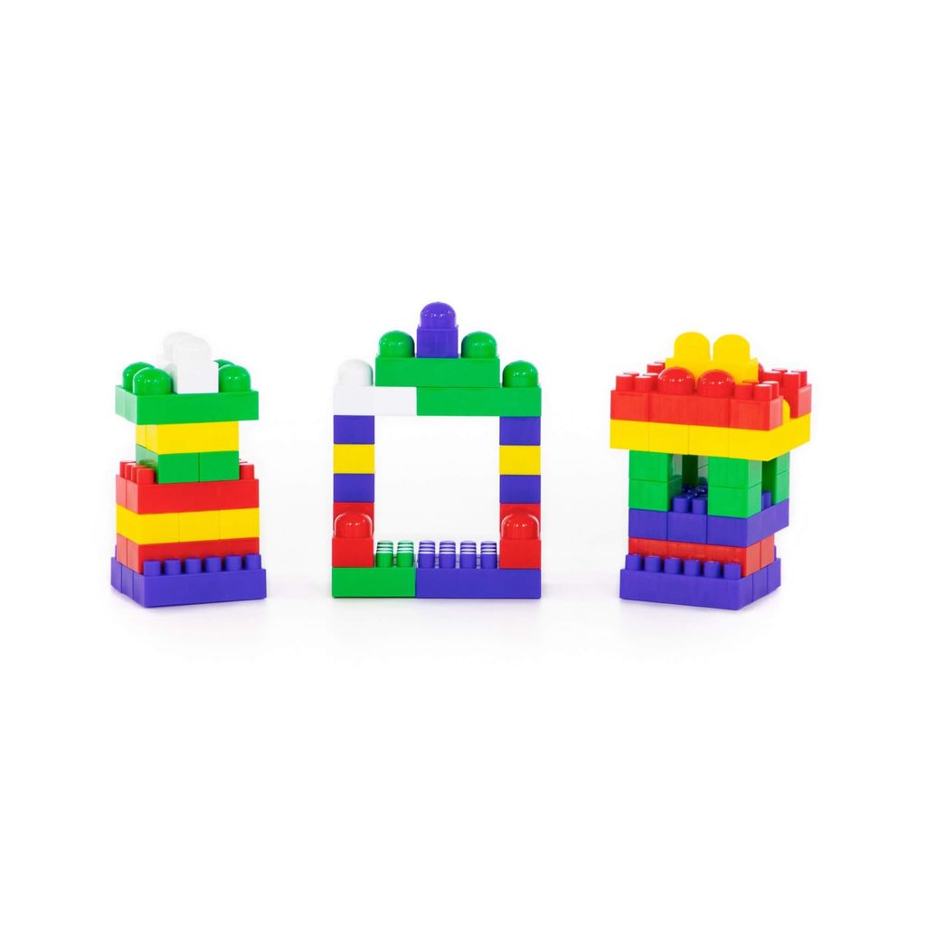 Конструктор Супер-Микс (144 элемента) (в мешке) - Полесье фото 3