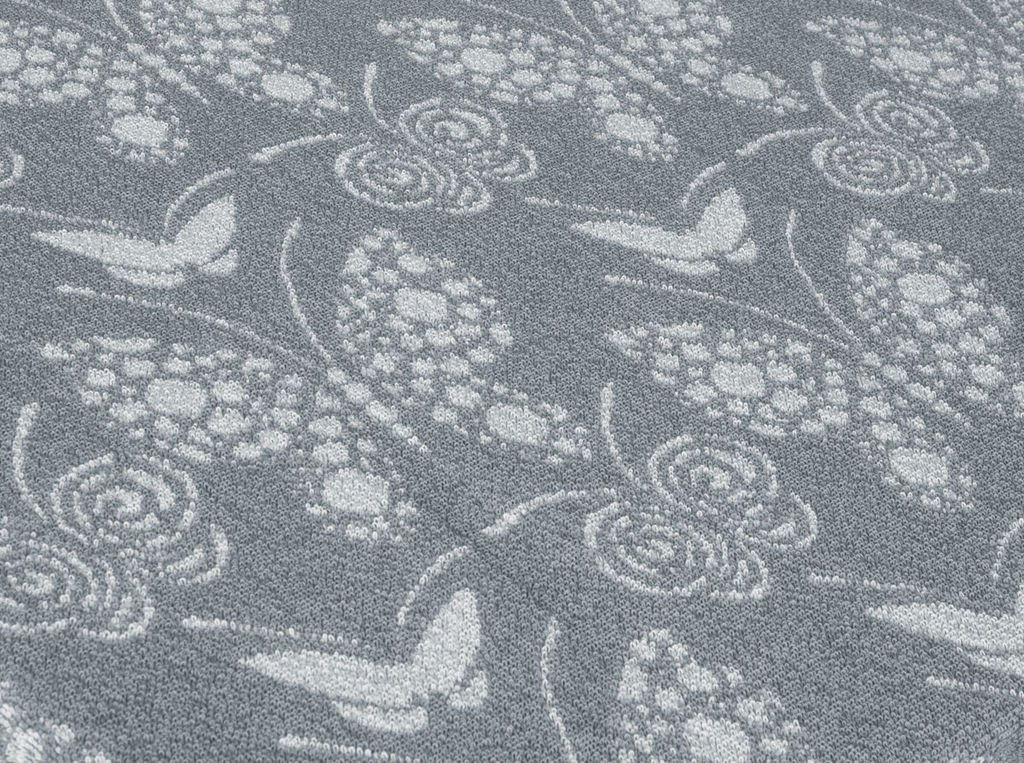 3с109.412ж1 Беляночка (серый св1) Плед 208х200 см