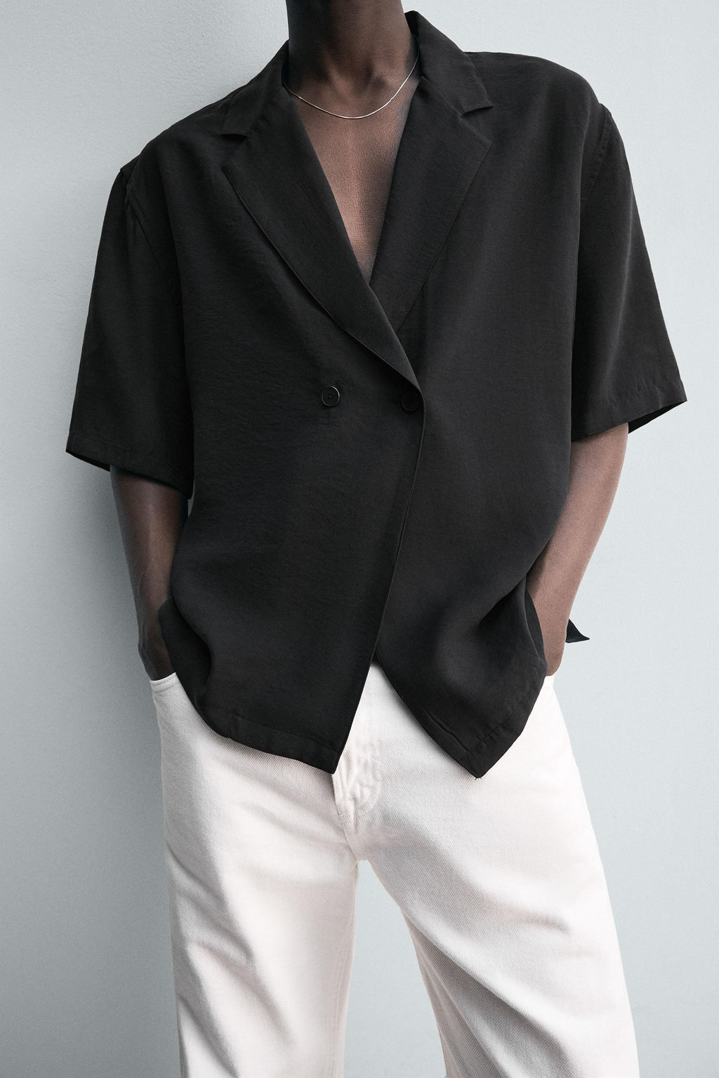 FLOWING KIMONO SHIRT - Zara фото 6