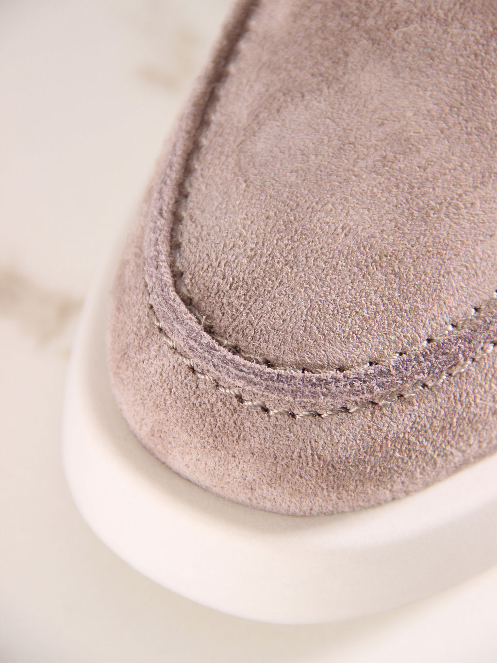 Лоферы туфли 176.1593be.Капучино замша