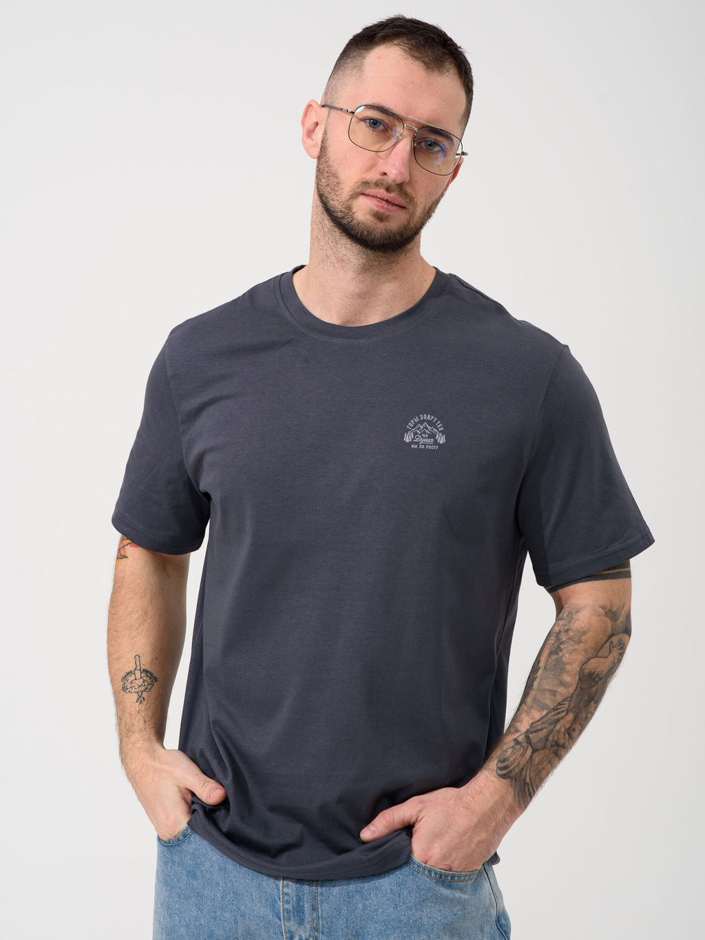 Футболка мужская Горы зовут - Оптима фото 2