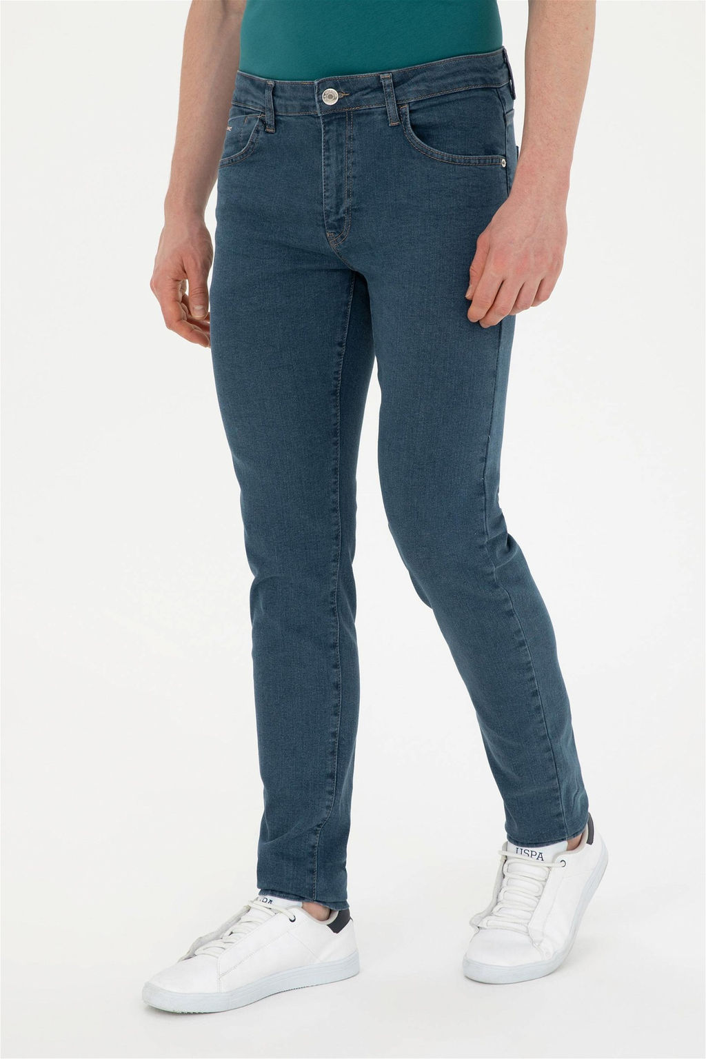 Мужские синие джинсовые брюки Неожиданная скидка в корзине - U.s. polo assn фото 2