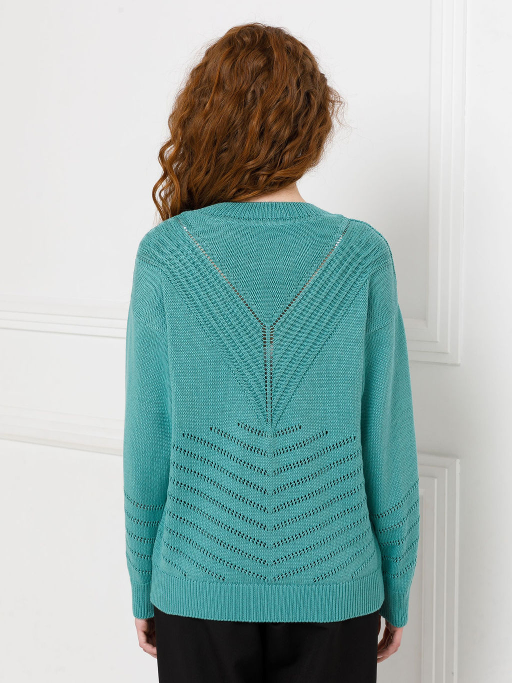 Джемпер вязаный