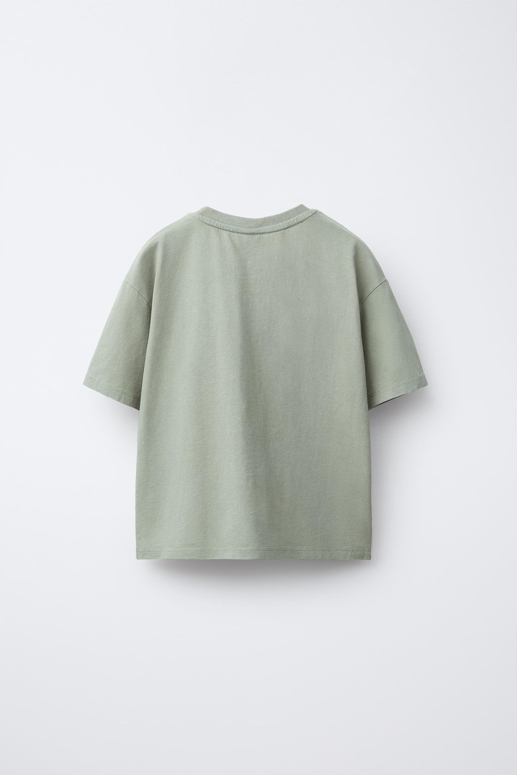 GARMENT DYE EYELET T-SHIRT - Zara фото 2