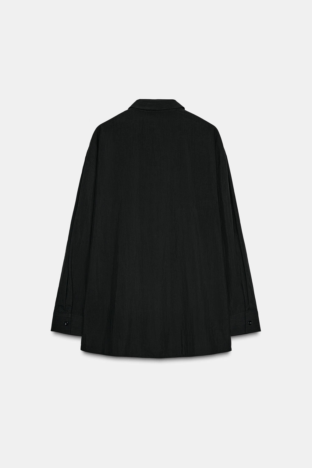 POPLIN SHIRT WITH TABS - Zara фото 8