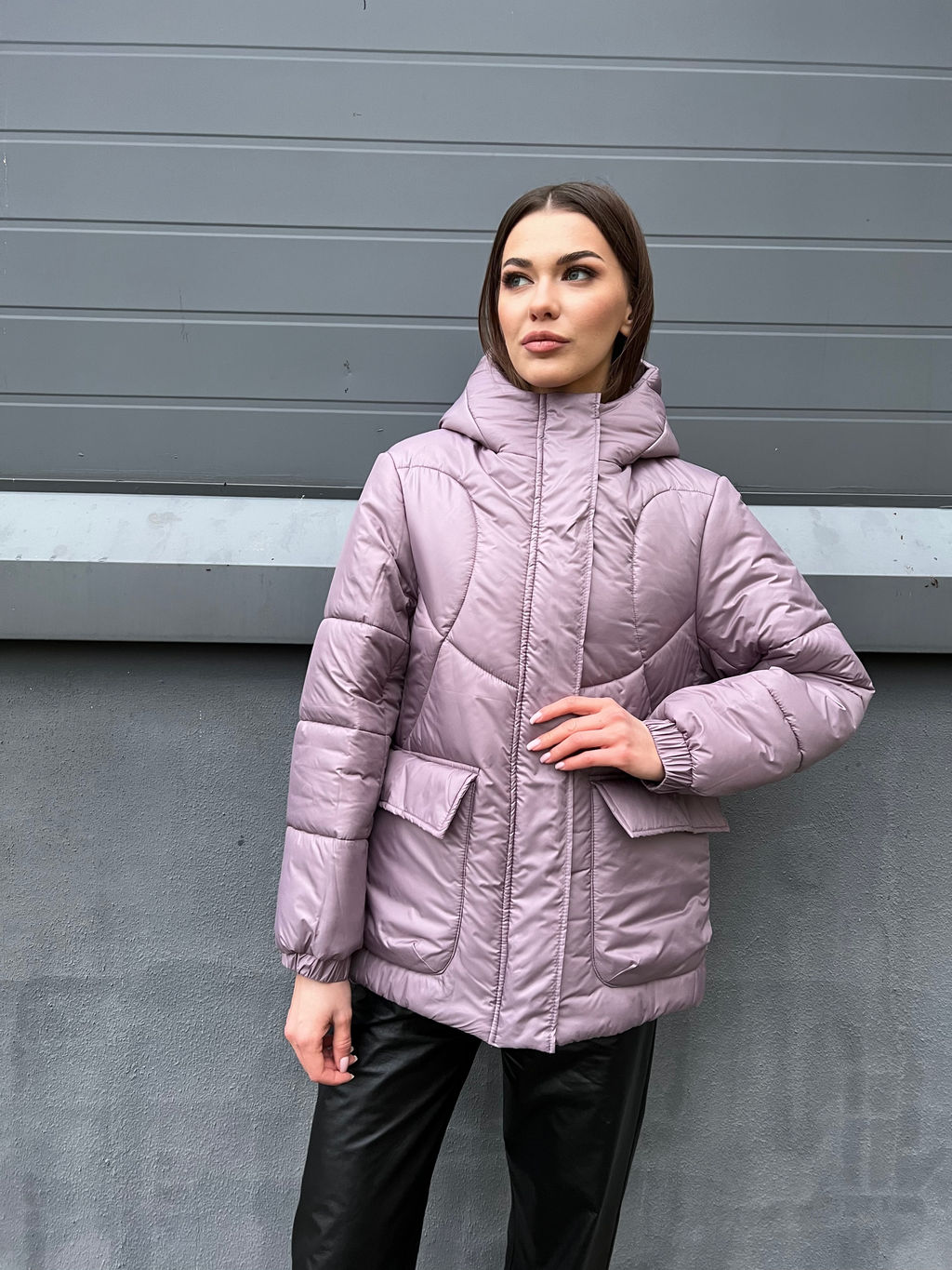 Куртка 2307 лиловый - Eola фото 5