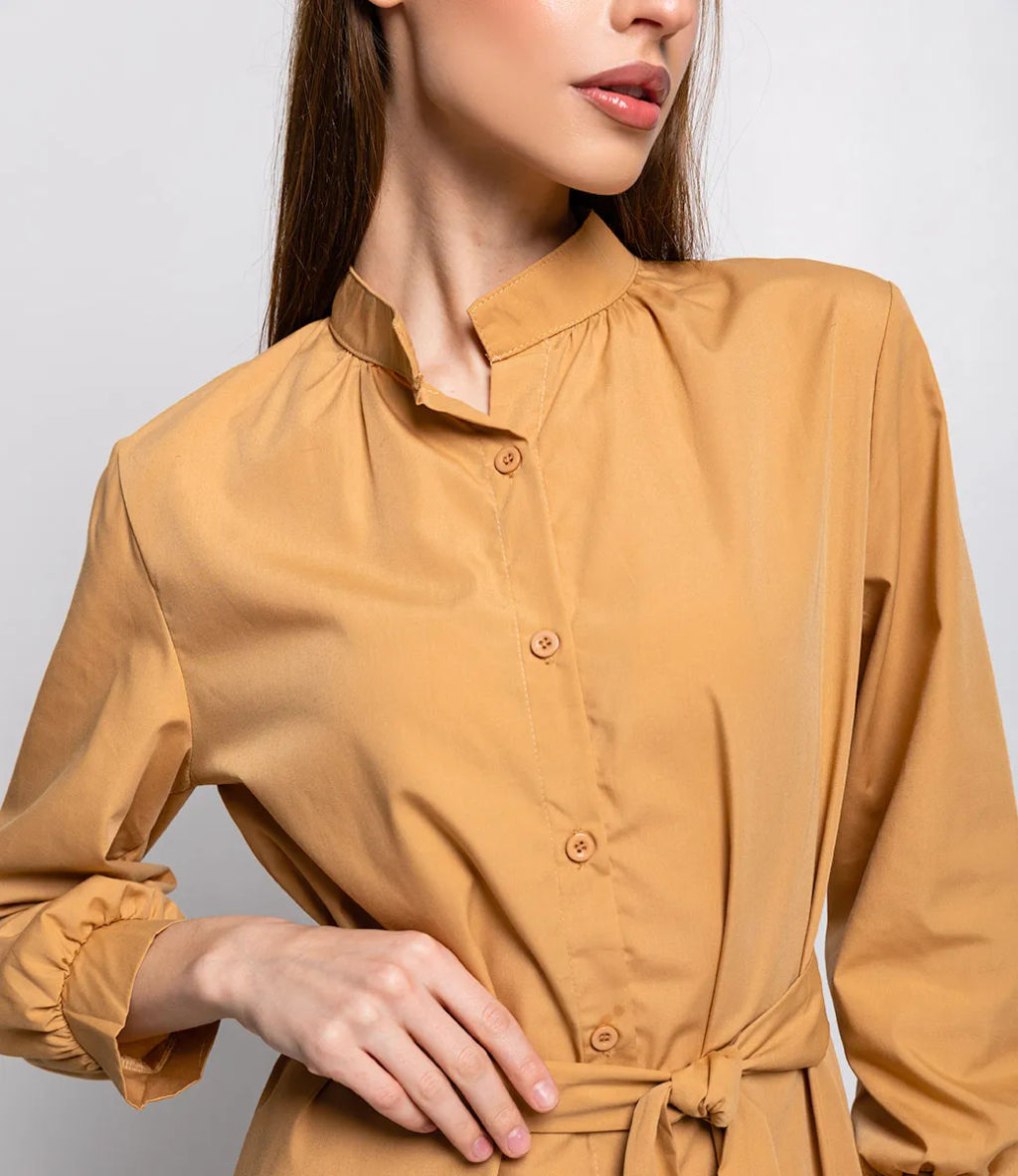 Платье #КТ63015, карамель - Dommod фото 5