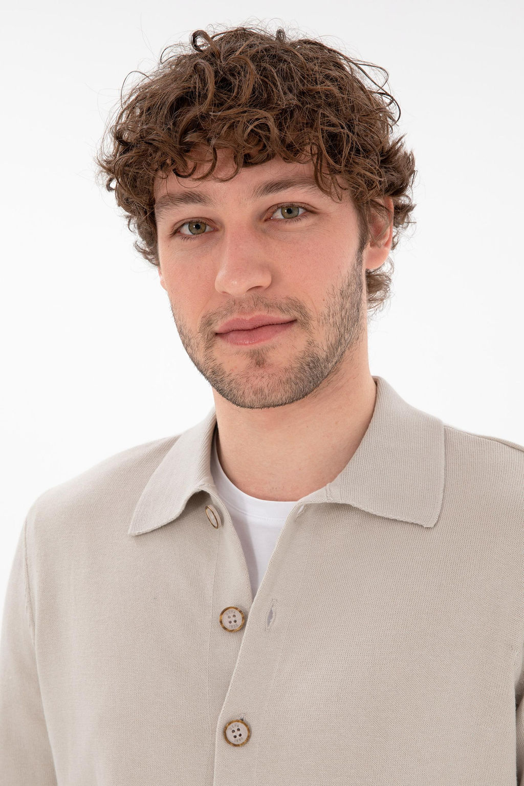 Мужский каменный базовый вязаный кардиган Неожиданная скидка в корзине - U.s. polo assn фото 2