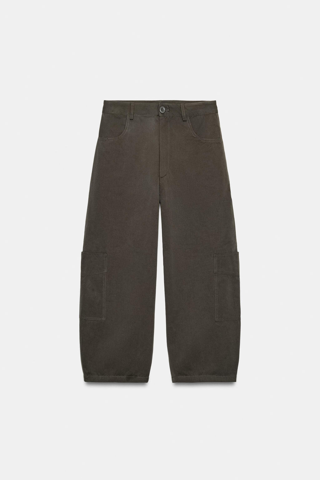 VOLUME CARGO TROUSERS - Zara фото 6