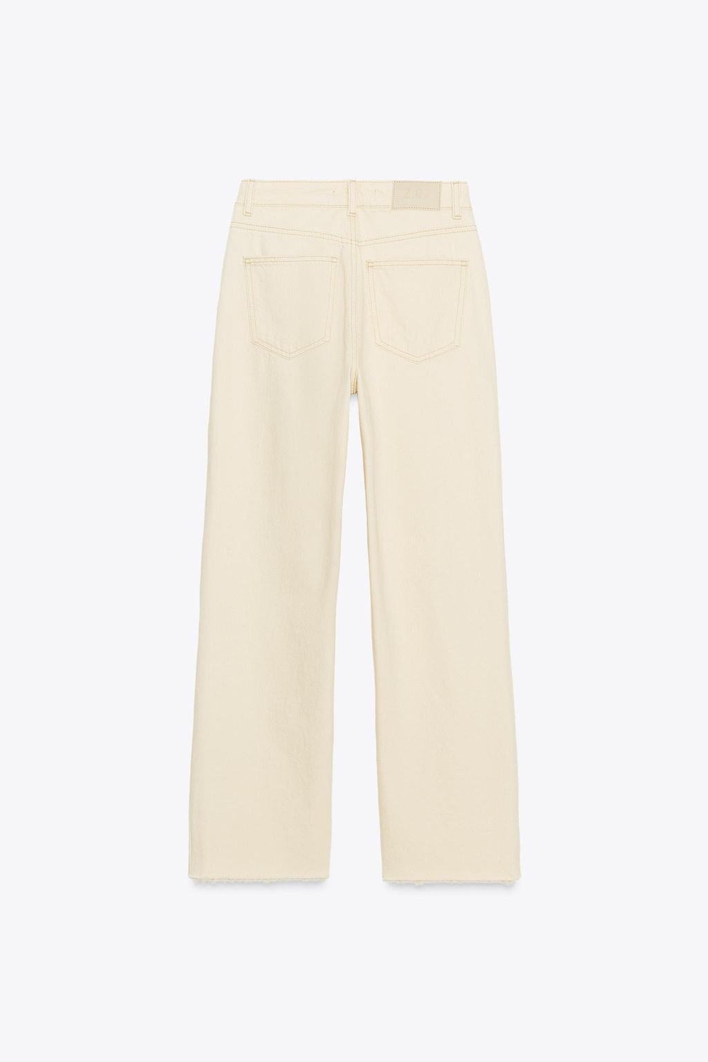 JEANS Z.02 STRAIGHT ANKLE HIGH-WAIST - Zara фото 17