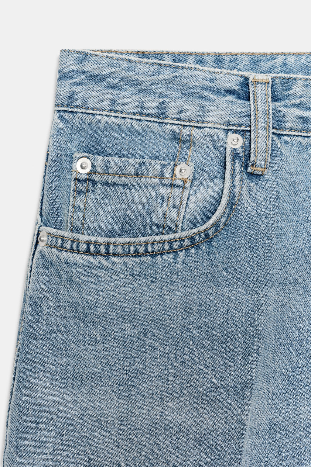 JEANS ZW COLLECTION RECTOS TIRO BAJO / Azul - Zara фото 8