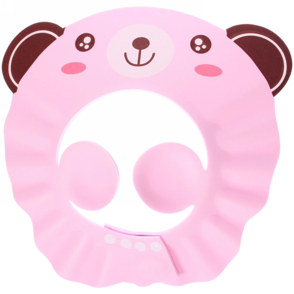 Цена за 3 шт. Козырёк для купания детский "Magic Water - Мишка Бани", микс 2 цвета, d-30 см, d головы 15 см (пакет)