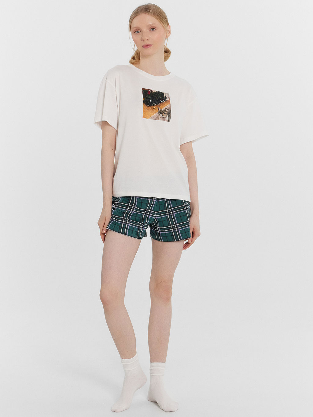 Пижама женская с новогодним принтом - Mark formelle фото 2