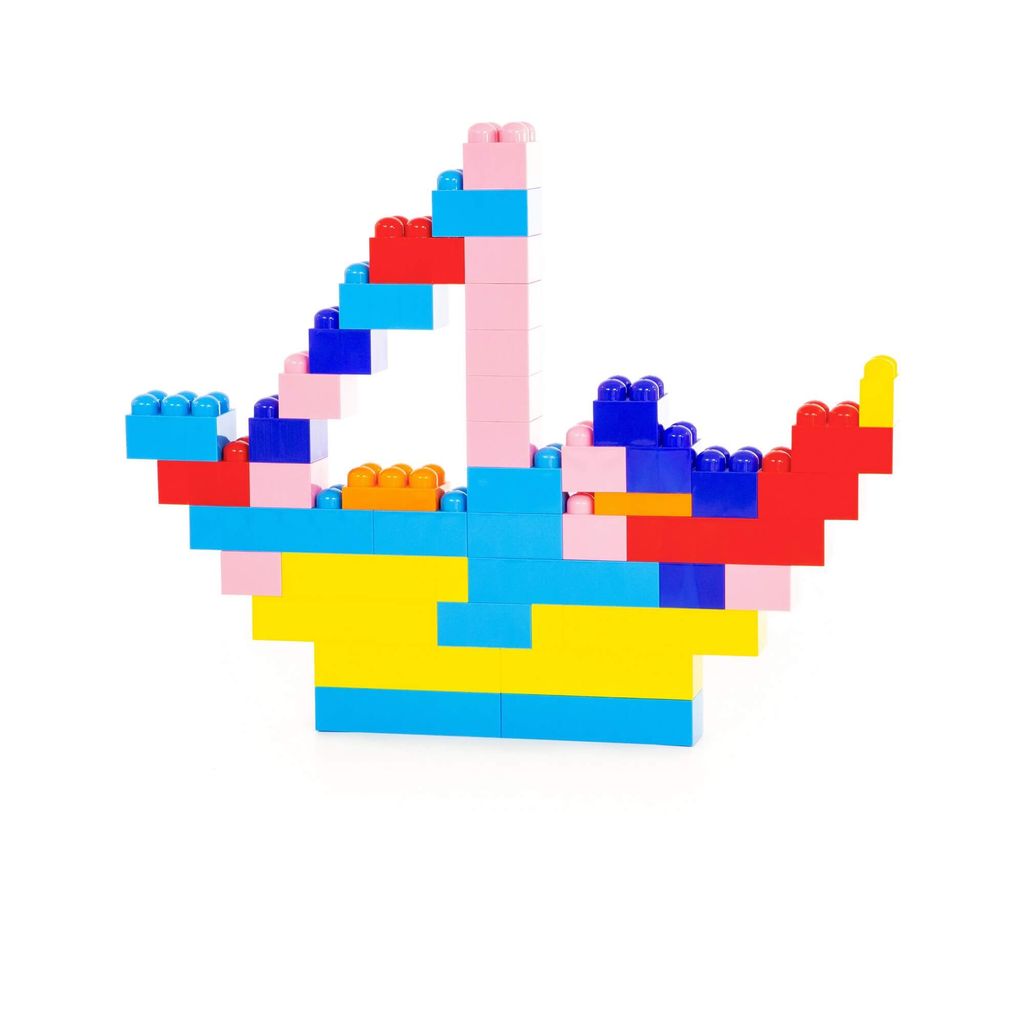 Конструктор Великан (153 элемента) (в мешке) - Полесье фото 4