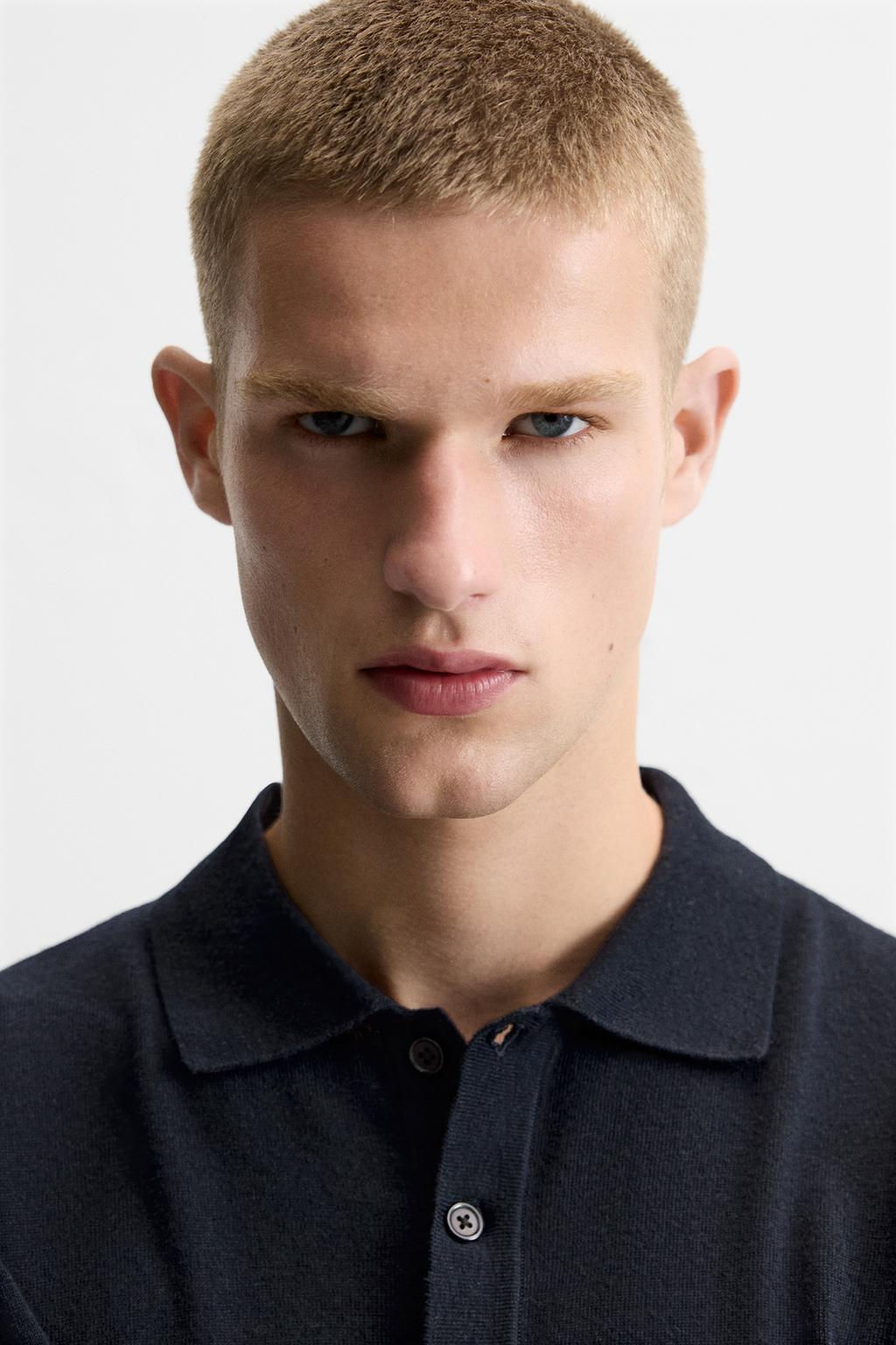 KNIT POLO SHIRT - LIMITED EDITION - Zara фото 2