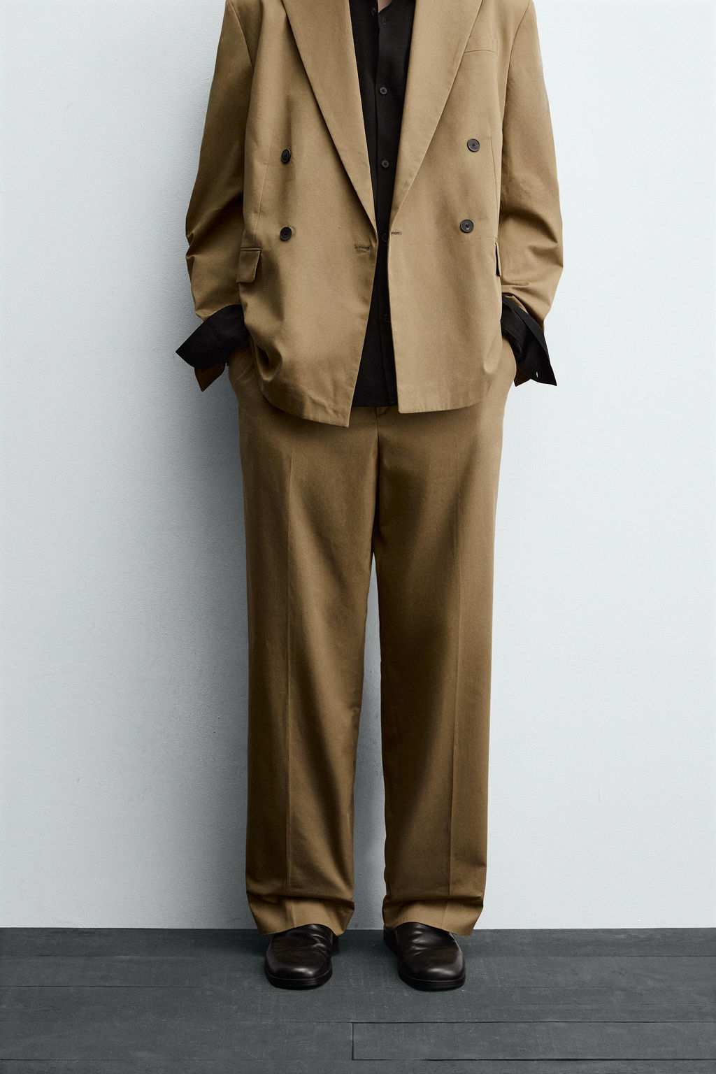 LIMITED EDITION PLEATED SUIT TROUSERS - Zara фото 2