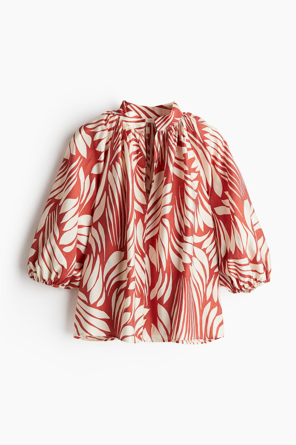 Blusa con mangas globo - H&m фото 6