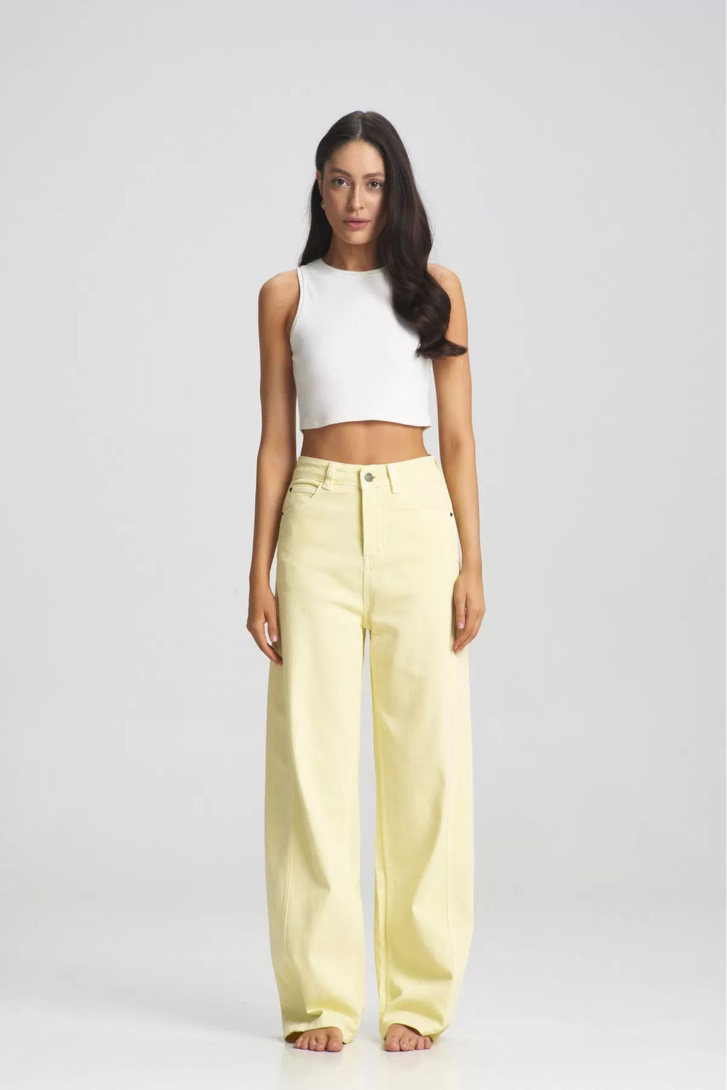 Джинсы BAGGY с двойным швом Lemon