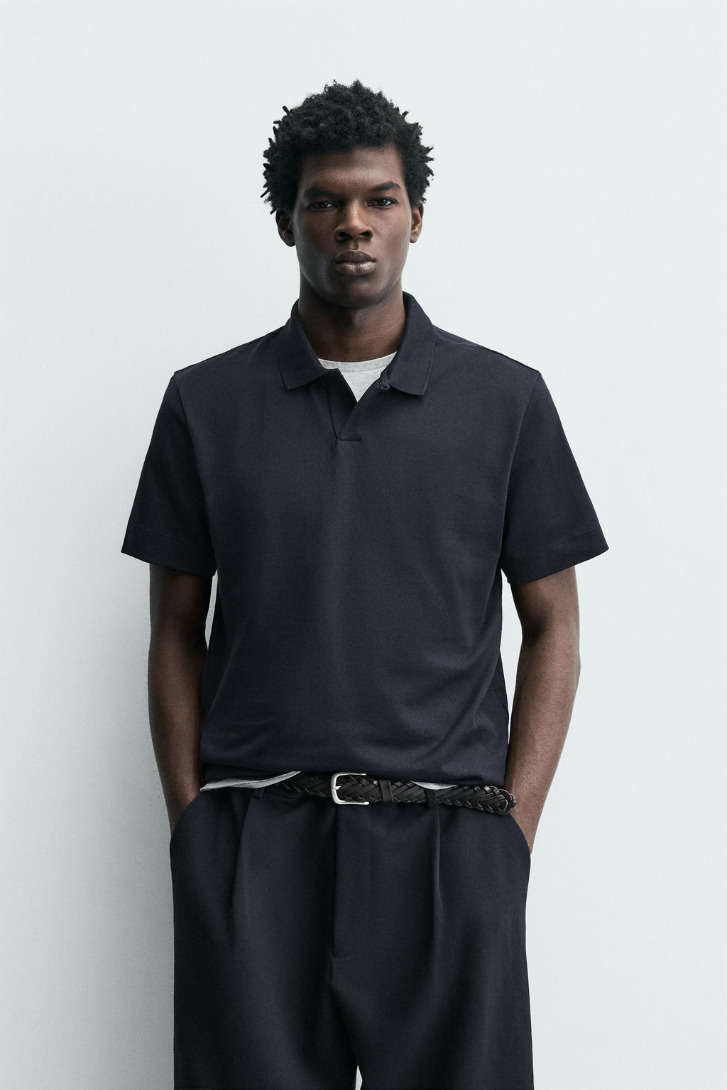 POLO REGULAR FIT / Marino - Zara фото 2