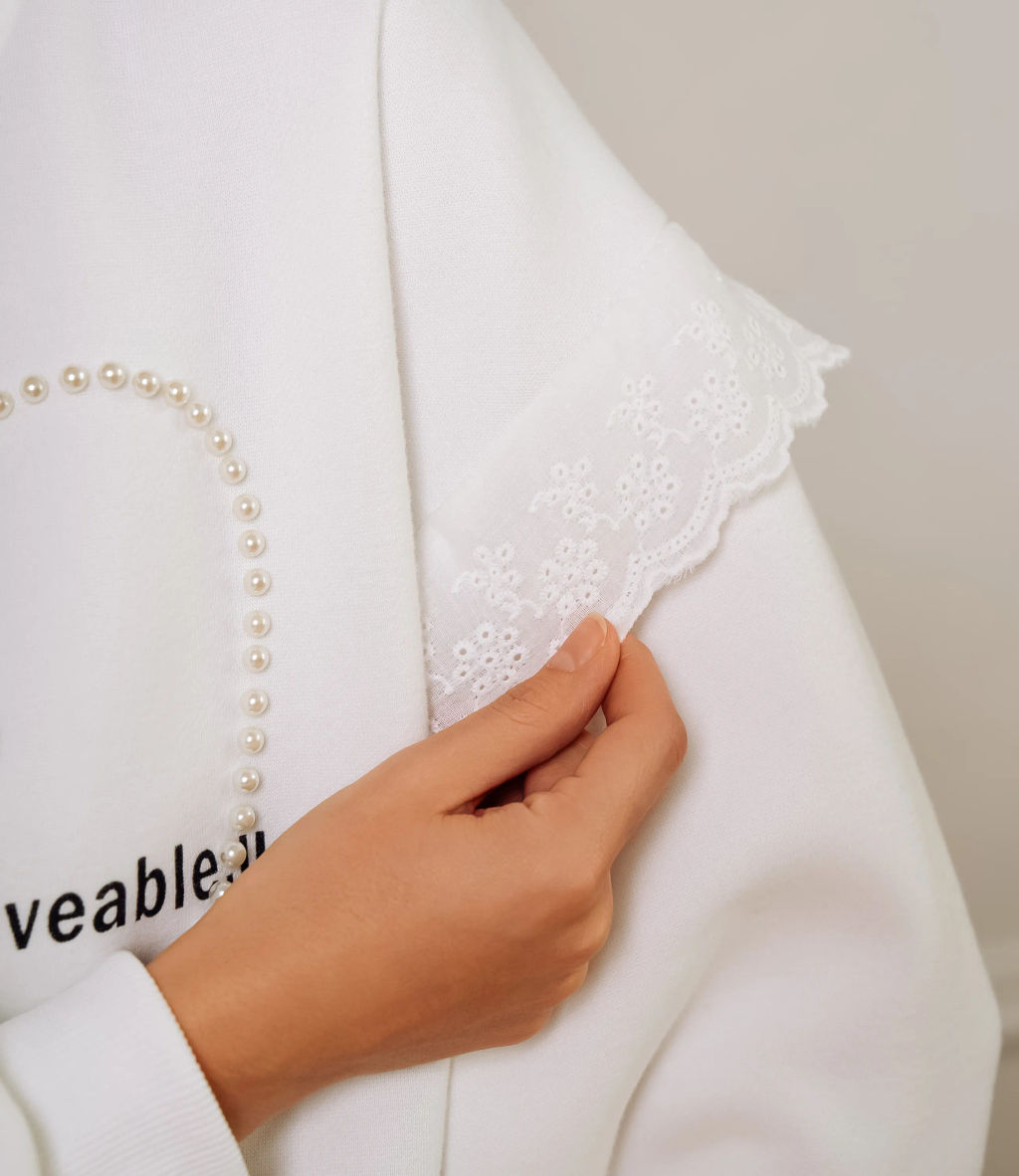 Свитшот #КТ3705 (3), белый