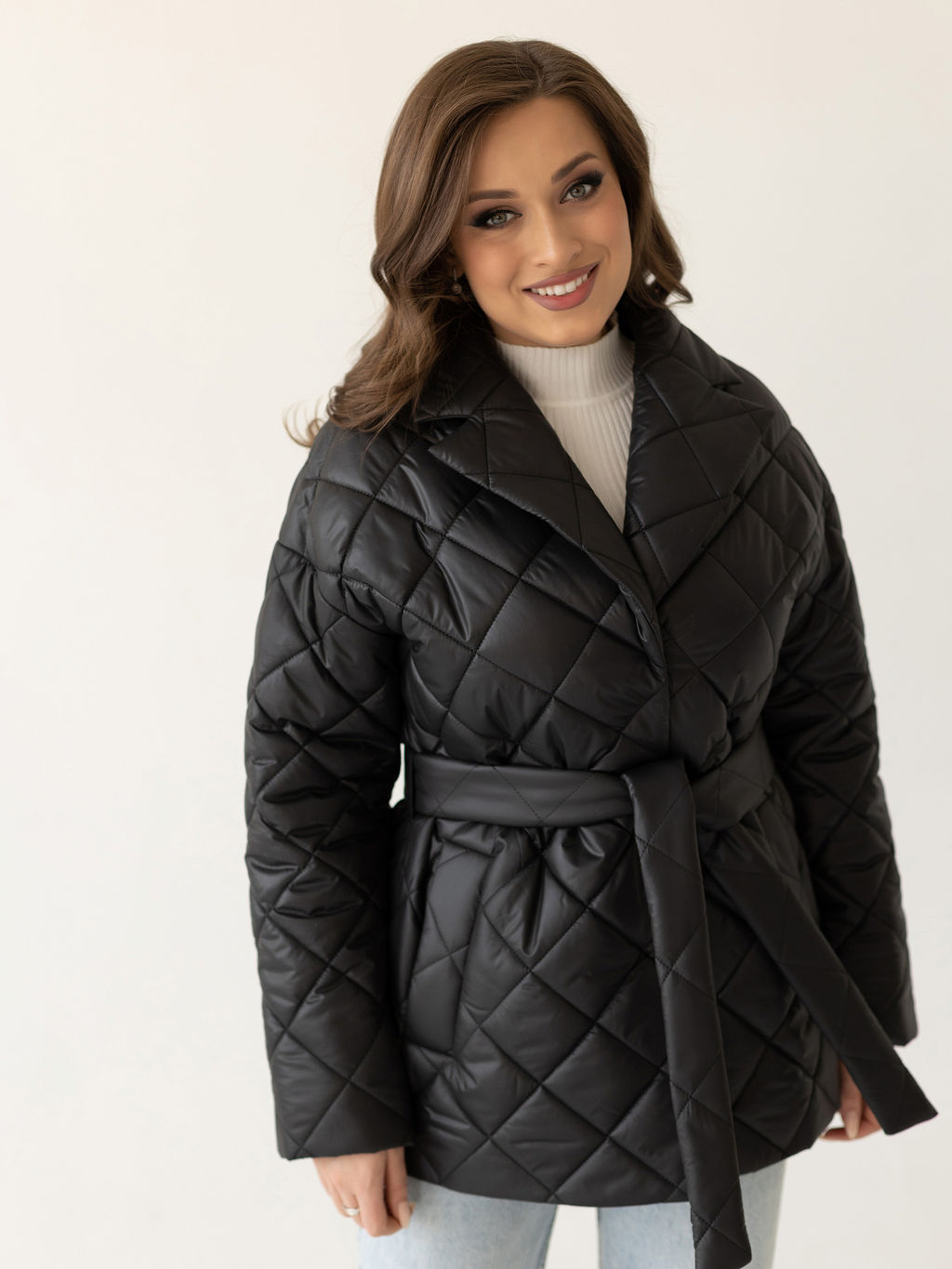 Куртка женская демисезонная 24935 (черный) - Kankan фото 2