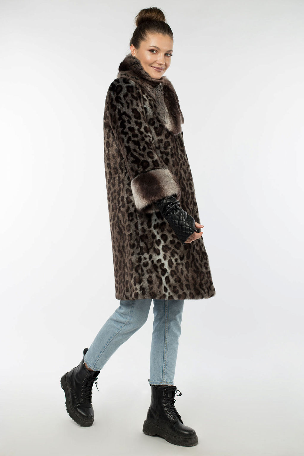 02-0763 Пальто женское утепленное - El podio фото 11