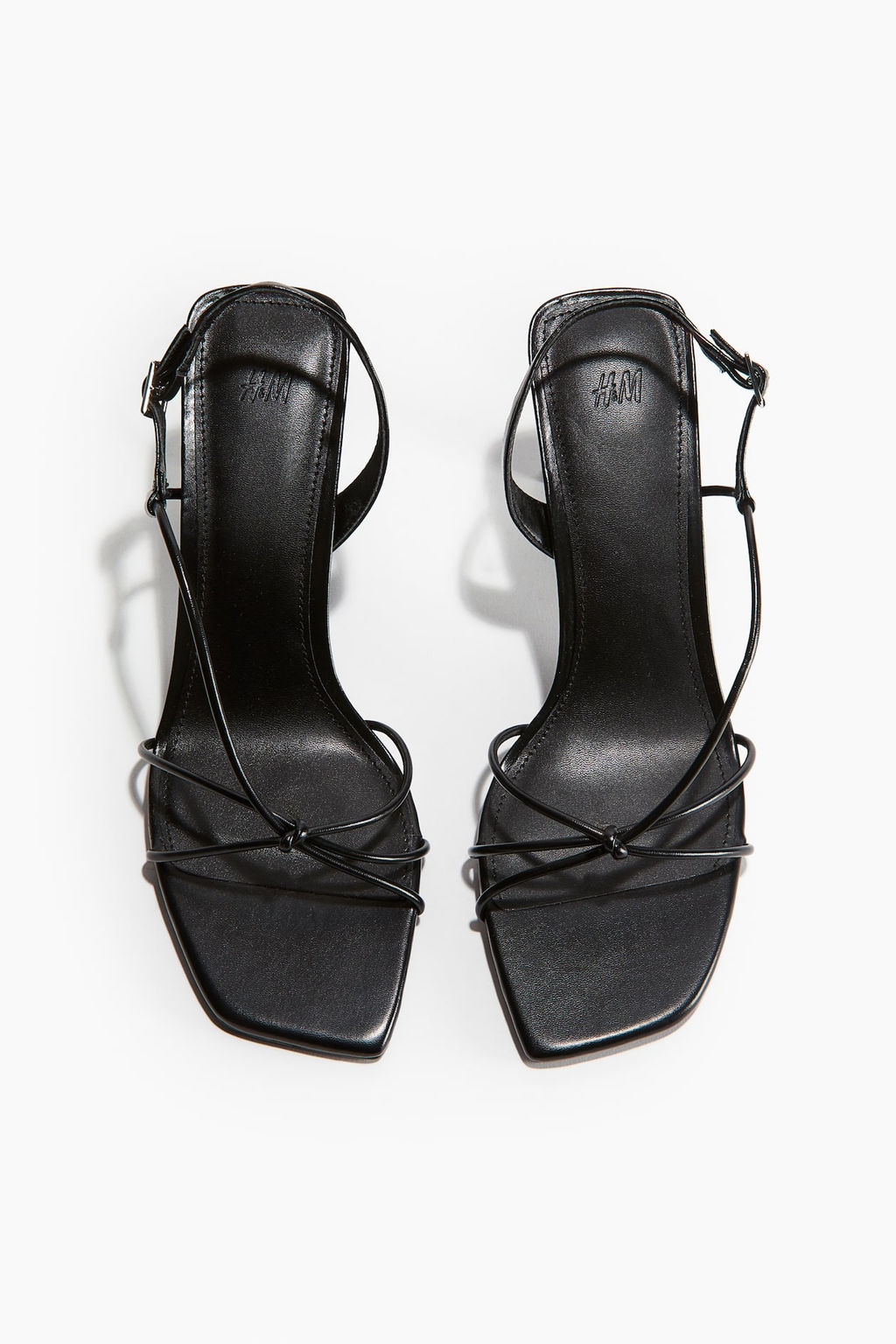 Sandalias de tacon con tiras - H&m фото 3