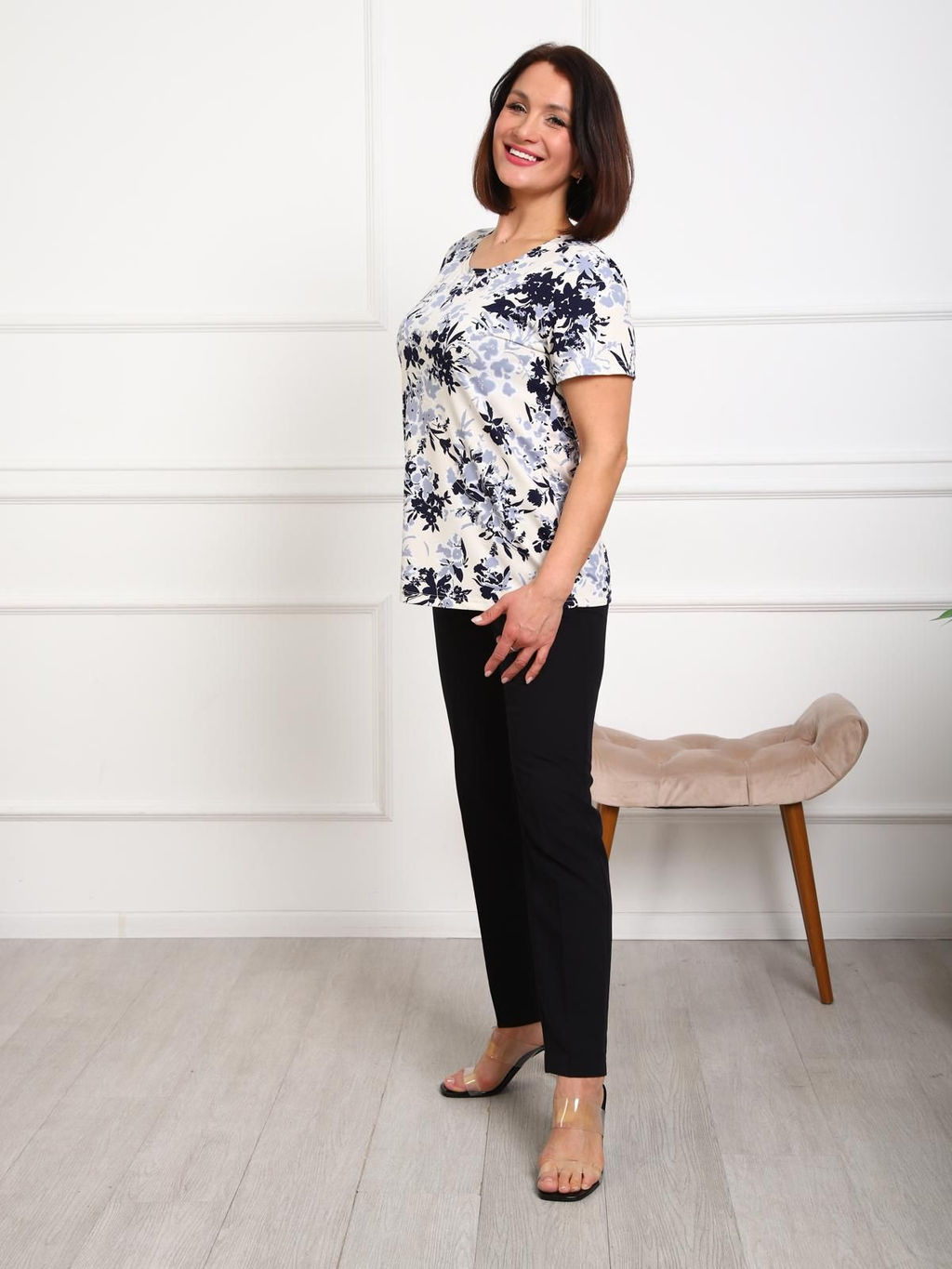 IV-CAPRIZ Оранжерея - футболка из ткани масло  фото 52