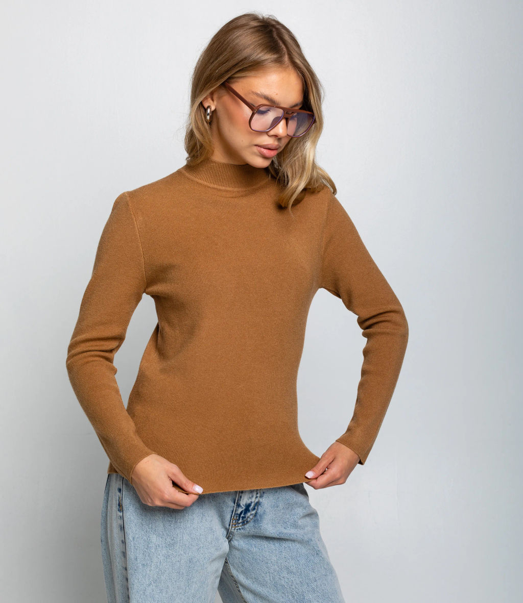 Водолазка #КТ07 (5), коричневый