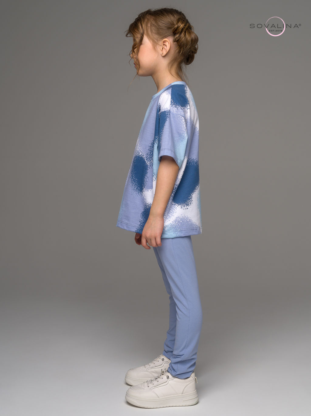 Костюм Мун краска индиго-голубой - Sovalina фото 12