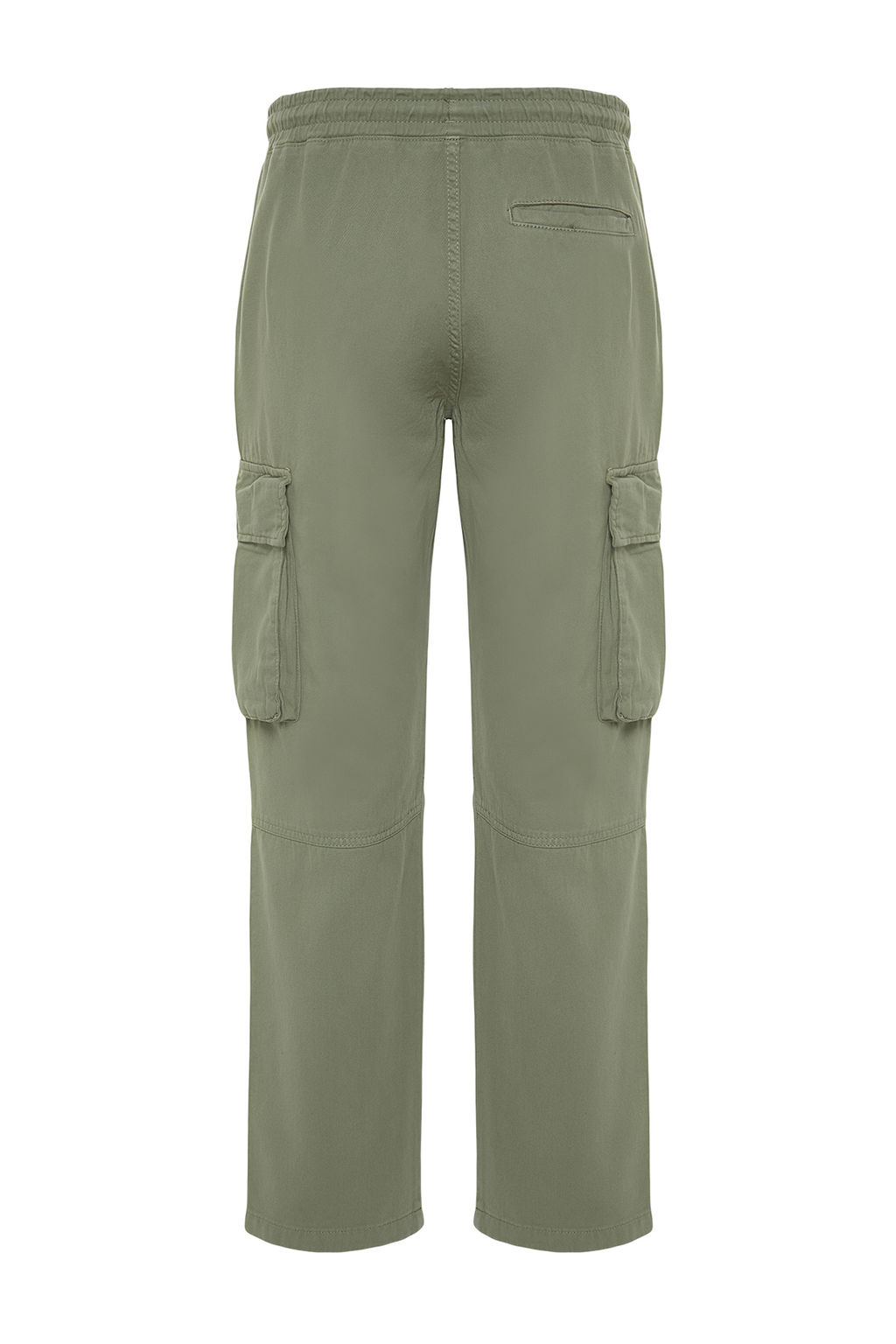 TRENDYOL MAN Ac?k Haki Unisex Regular Fit Lastikli Beli Baglamal? Kargo Cepli Pantolon TMNSS24PL00003 - Trendyolmilla фото 13