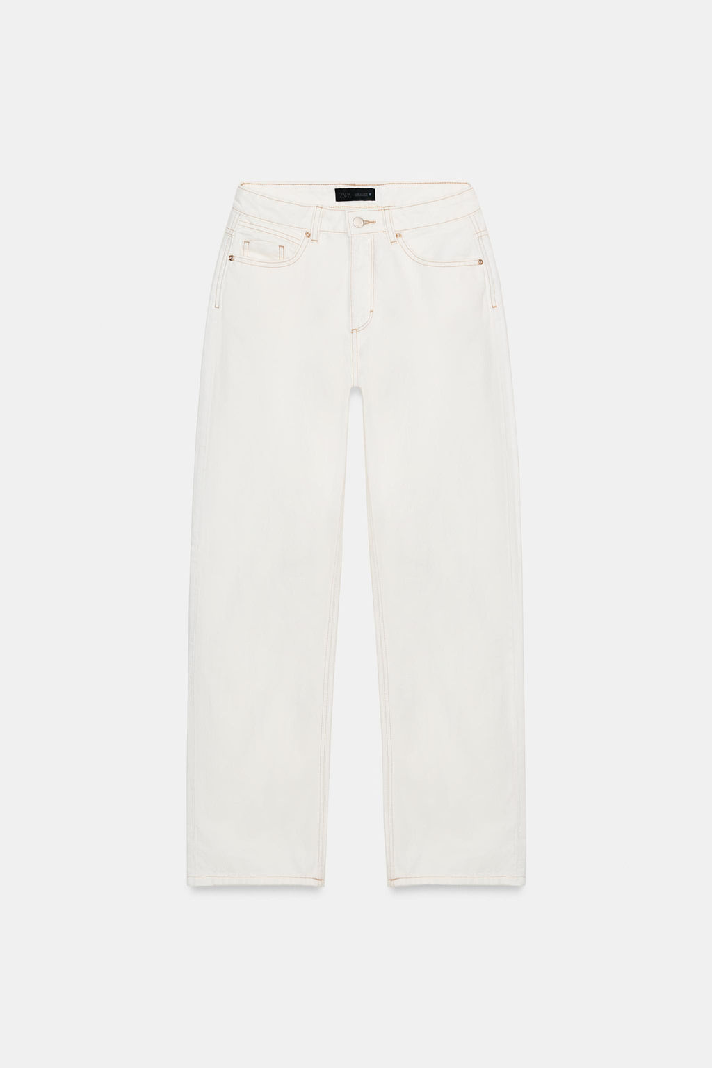 JEANS Z.03 STRAIGHT HIGH-WAIST LONG LENGTH - Zara фото 13