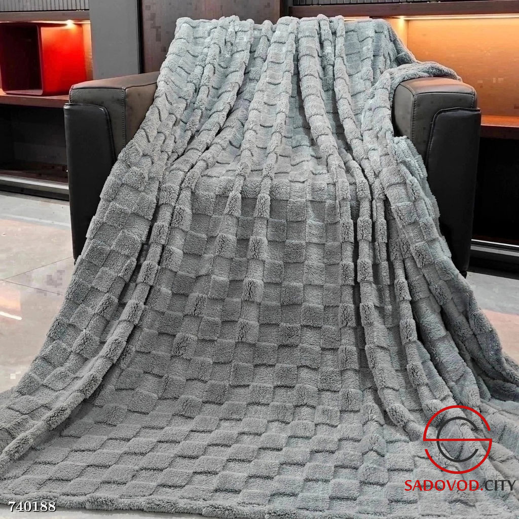 Покрывало плед на кровать